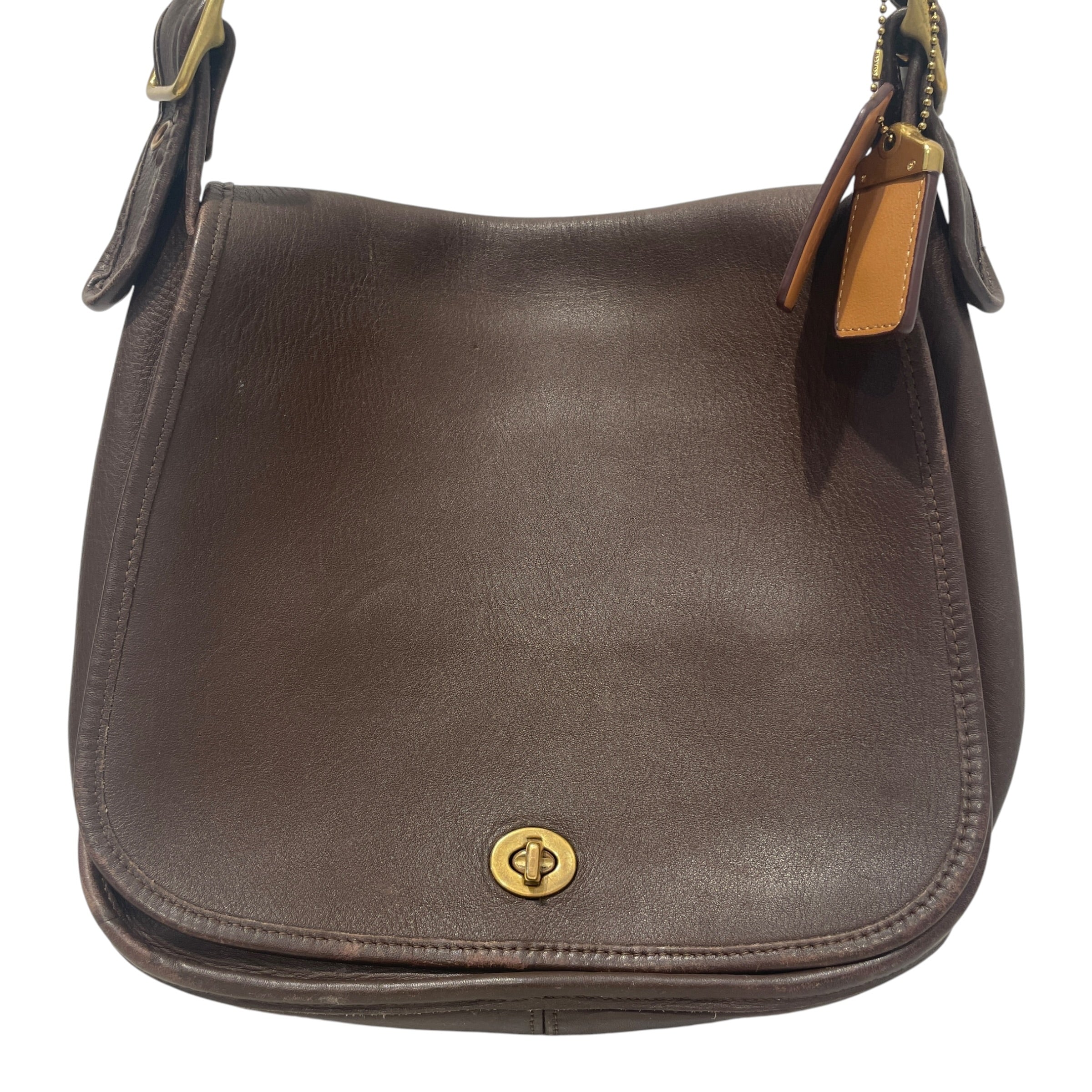 COACH/Cross Body Bag/Leather/BRW/coMPANION bAG view 2