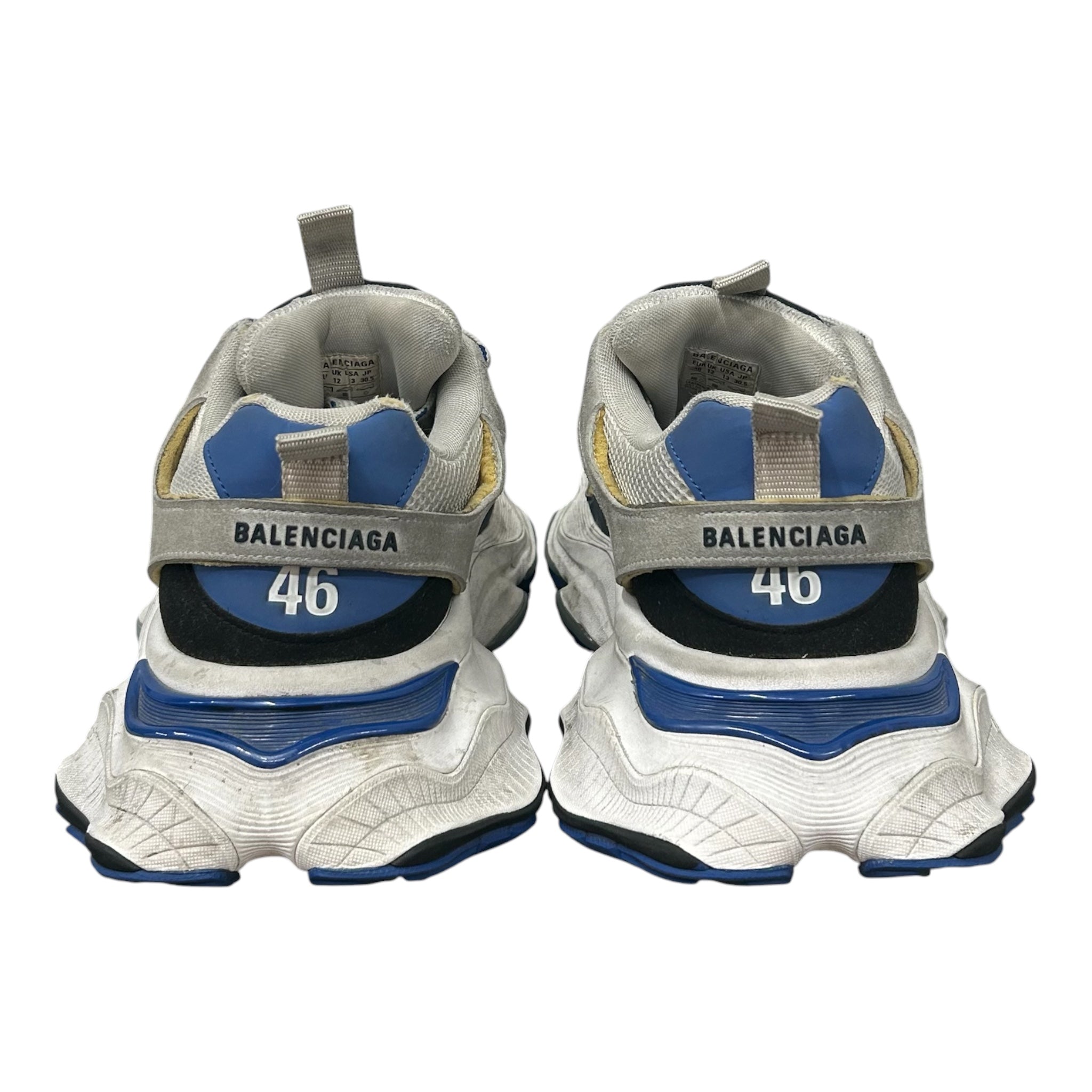 BALENCIAGA/Low-Sneakers/EU 46/Polyester/BLU/CARGO OVERSIZED view 5