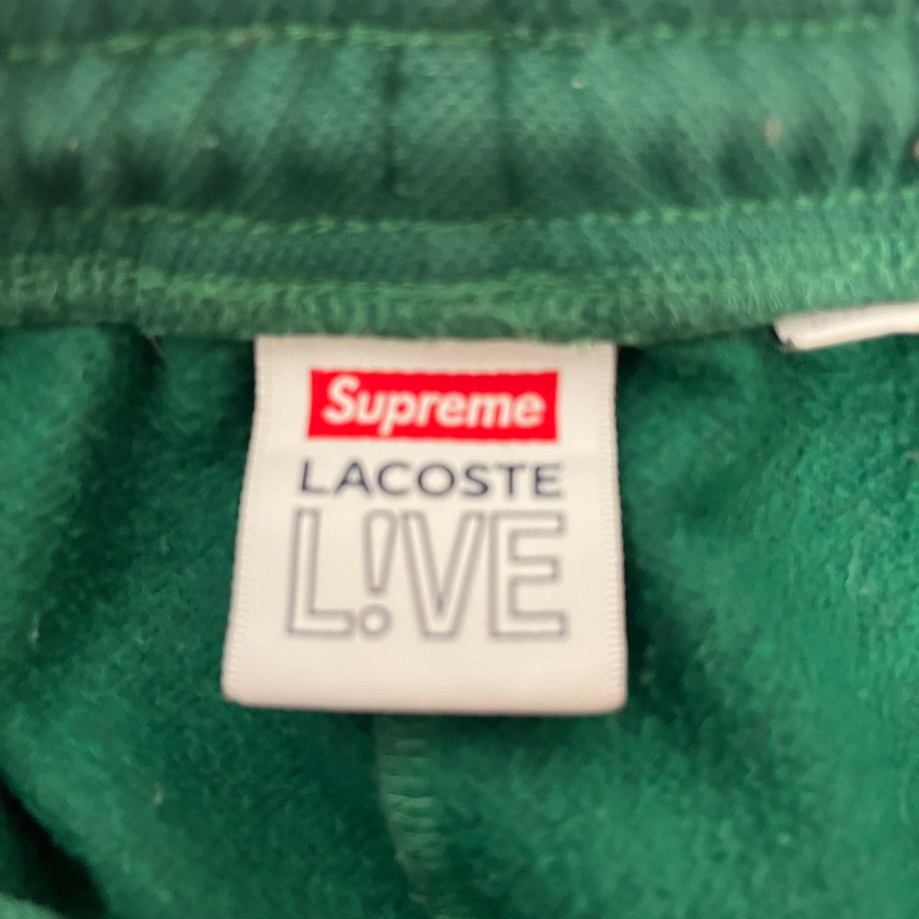 Supreme/LACOSTE/Pants/L/Cotton/GRN/LOGO SWEATS view 3