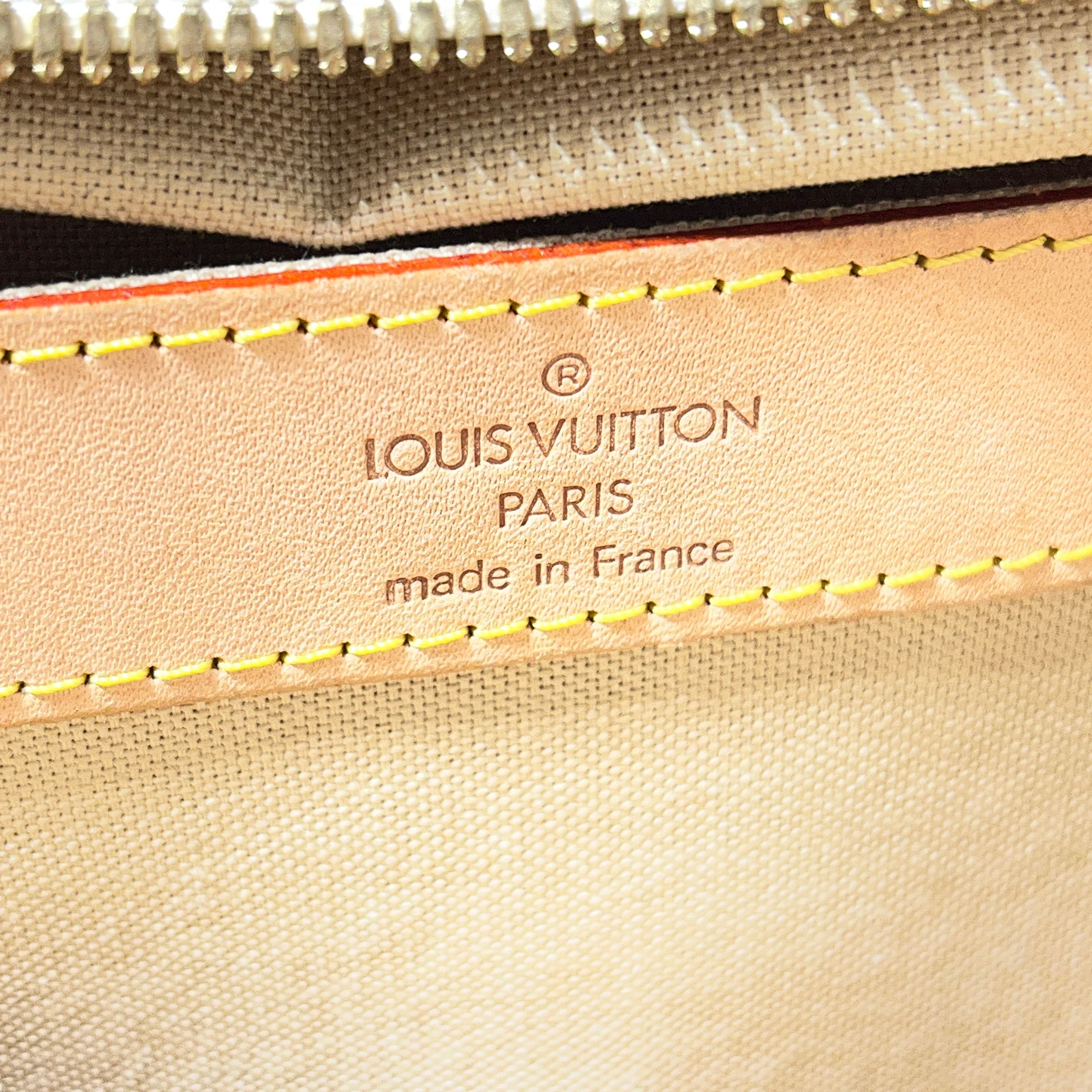 LOUIS VUITTON/Cross Body Bag/Monogram/Leather/WHT/Damier Azur Naviglio view 6