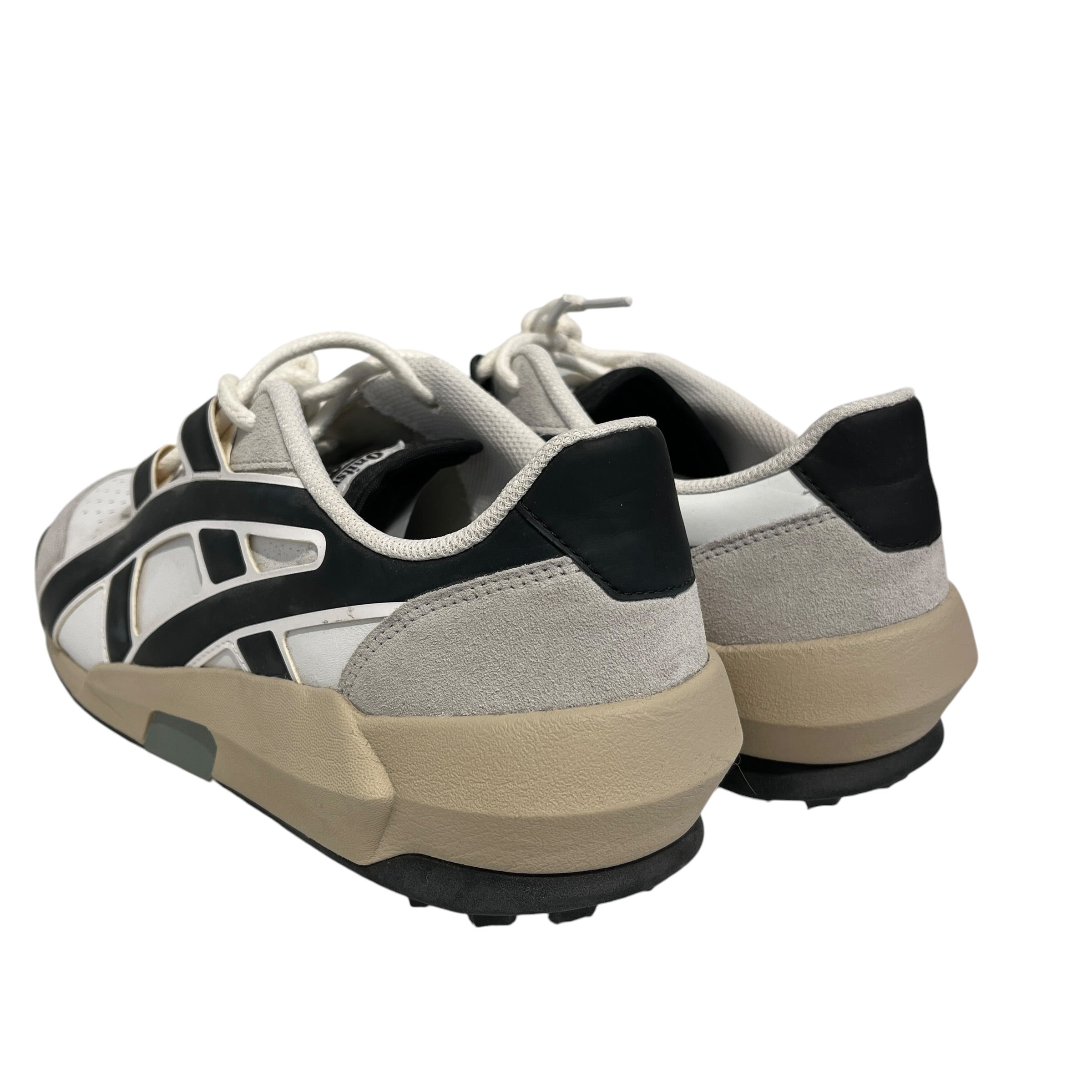 Onitsuka Tiger/Low-Sneakers/US 10.5/Cotton/WHT/BIG LOGO TRAINER view 2