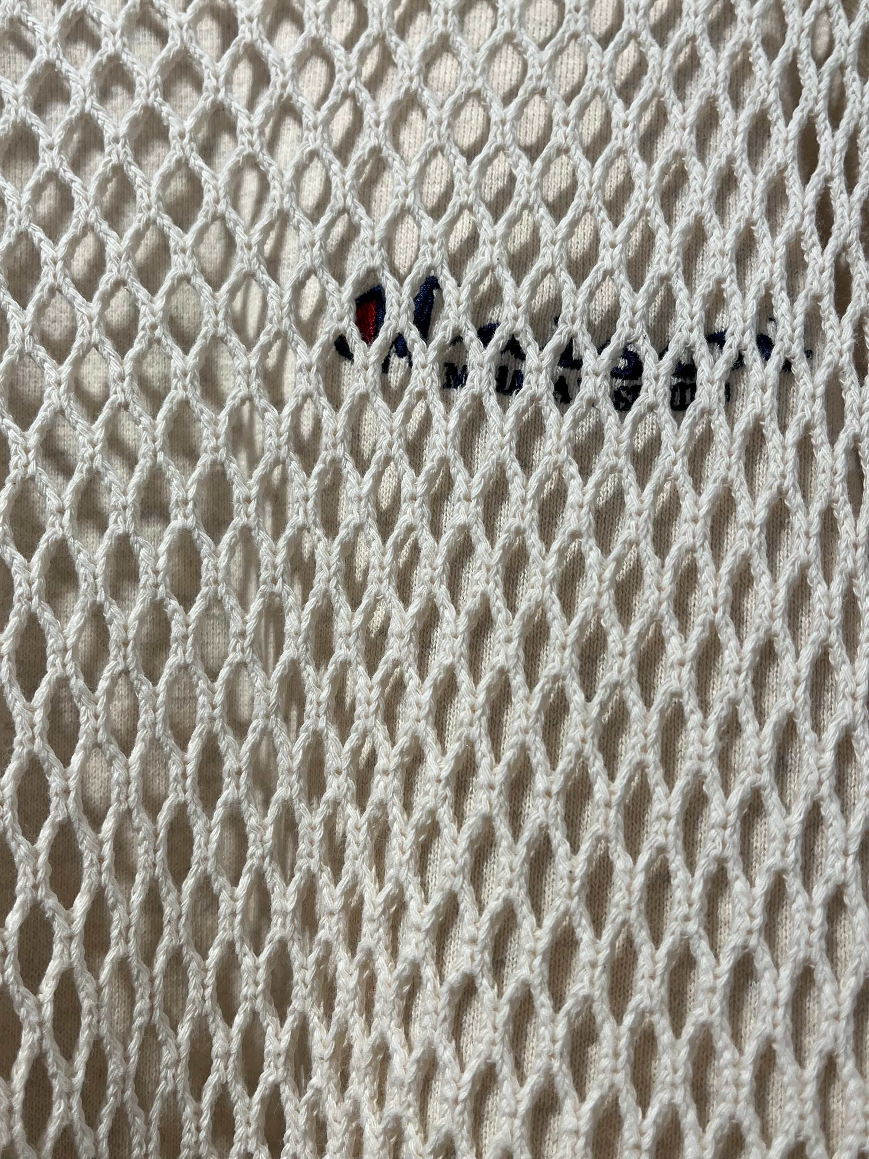 MIHARA YASUHIRO/Sweatshirt/50/Cotton/CRM/2023 NET COVERED SWEATSHIRT view 3