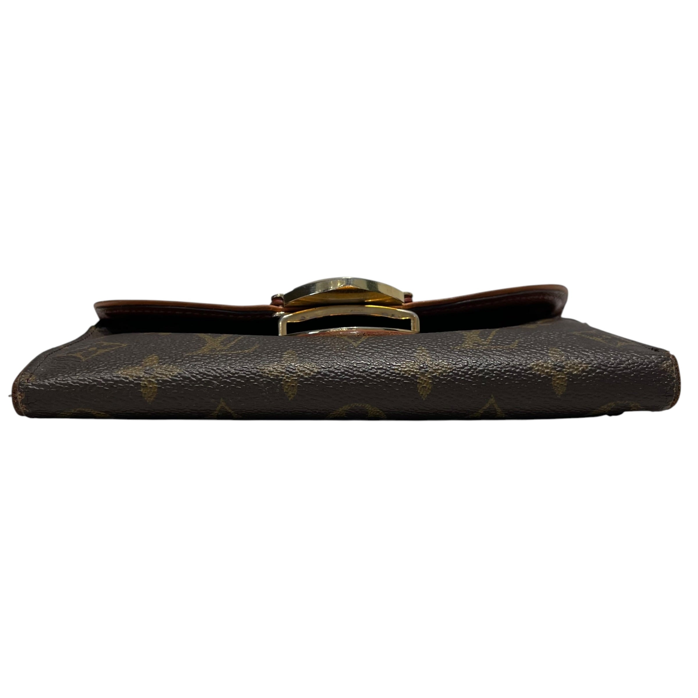 LOUIS VUITTON/Long Wallet/Monogram/Leather/BRW/L's/LV Eugenie Wallet view 3