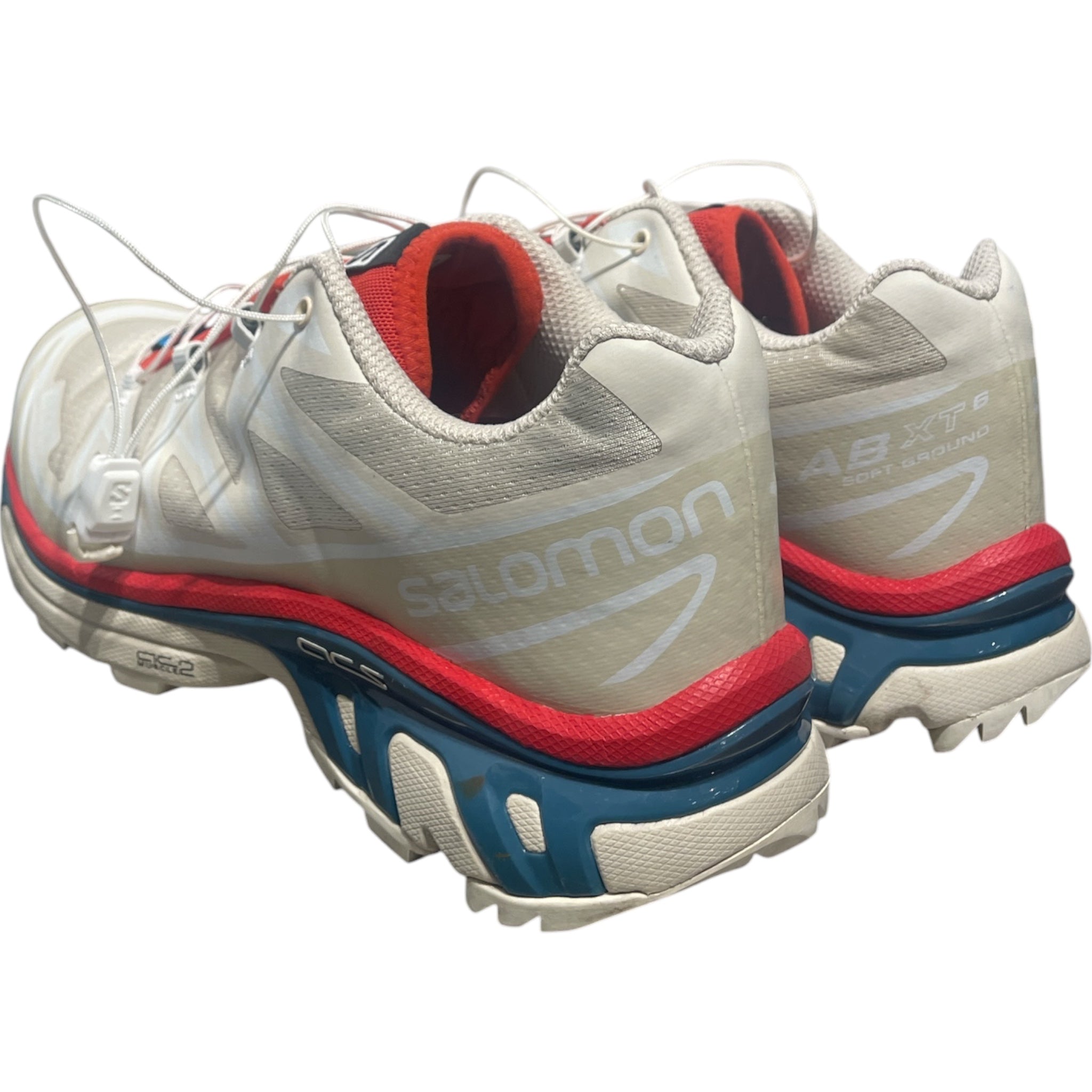 salomon/Low-Sneakers/US 8/MLT/red white blue xt6 view 2