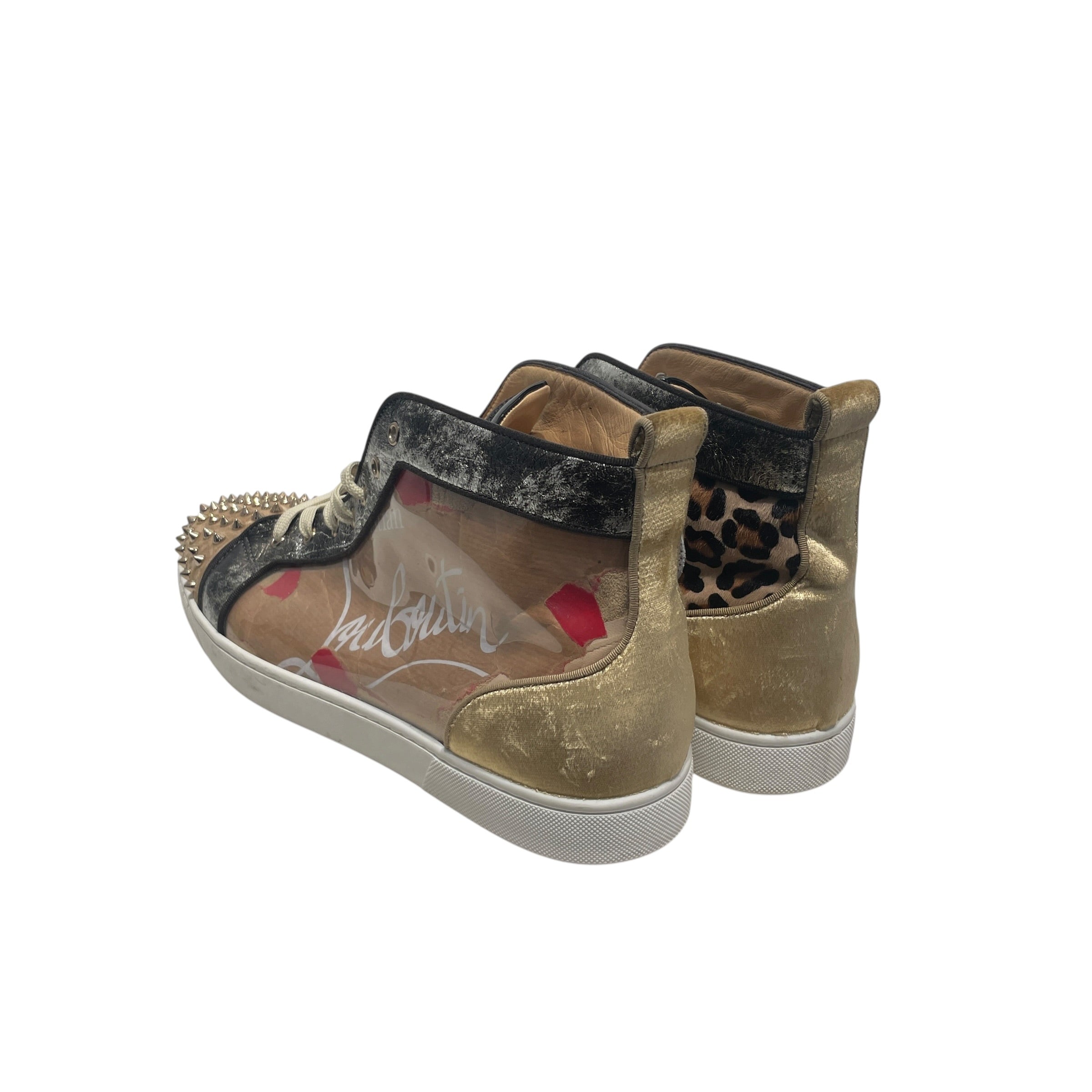 Christian Louboutin/Hi-Sneakers/EU 47.5/Acrylic/KHK/ view 2