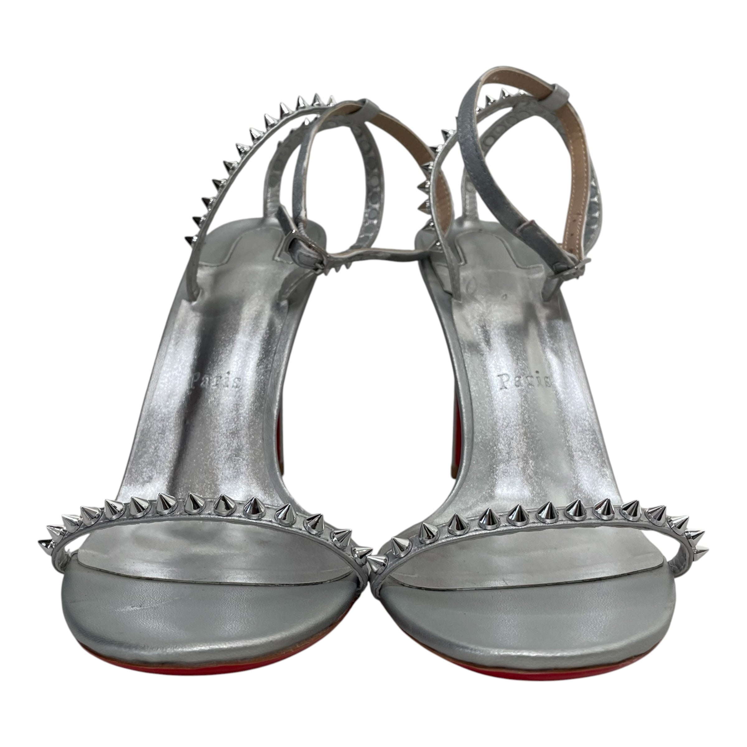 Christian Louboutin/Heels/EU 42/SLV/so me 100 spike sandals view 3