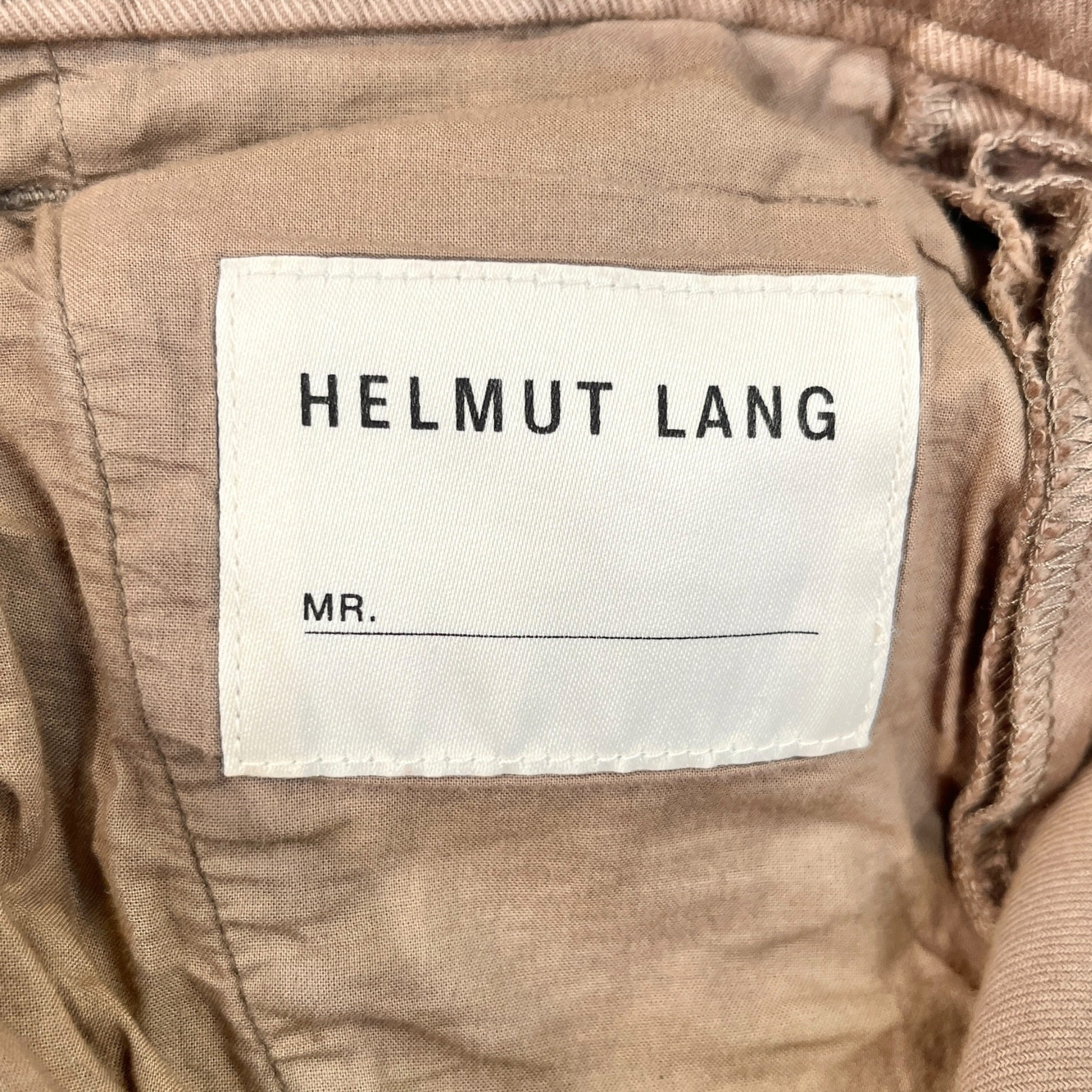 Helmut Lang/Pants/30/Cotton/BEG/Button Fly/ view 3