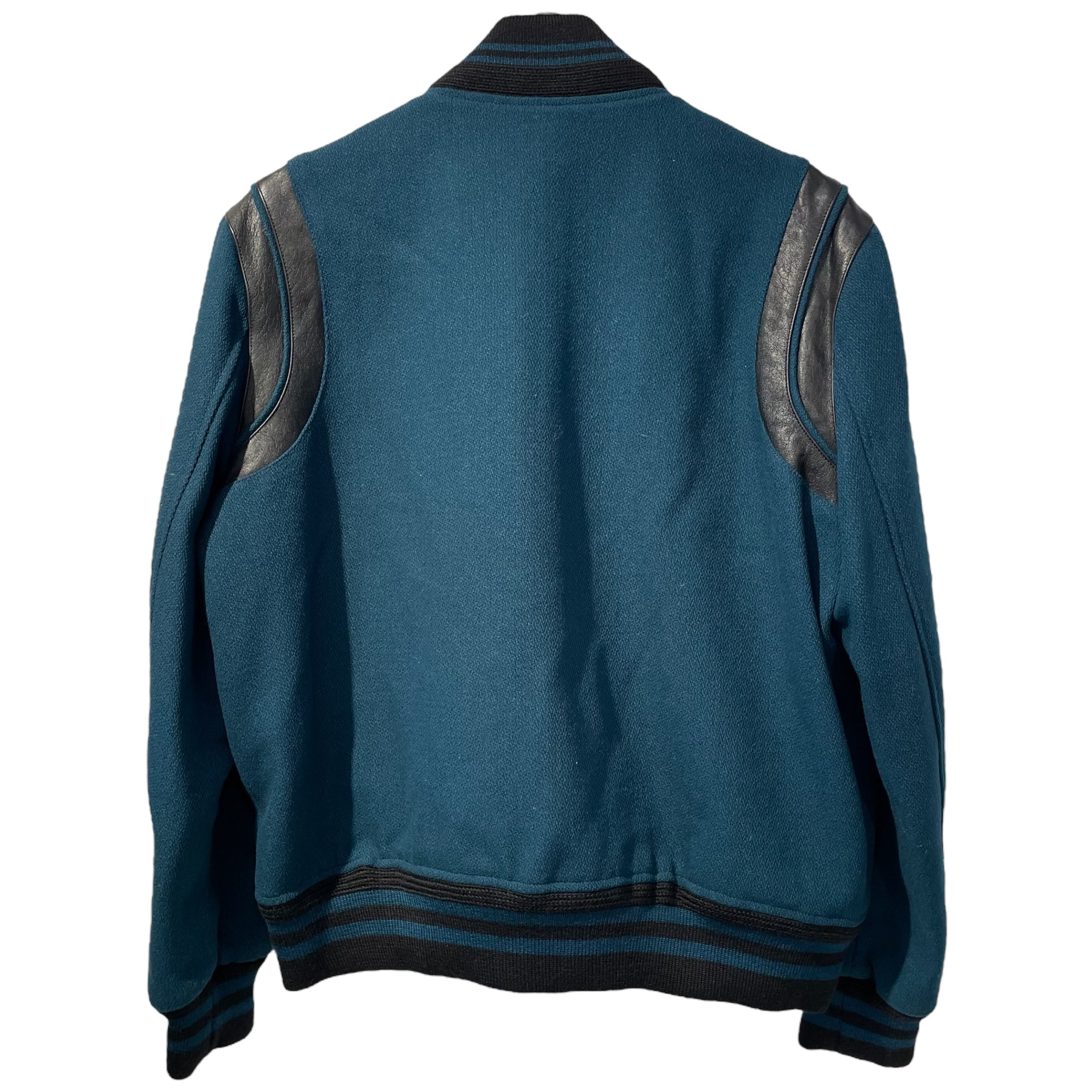 SAINT LAURENT/Baseball Jkt/54/GRN/ view 2