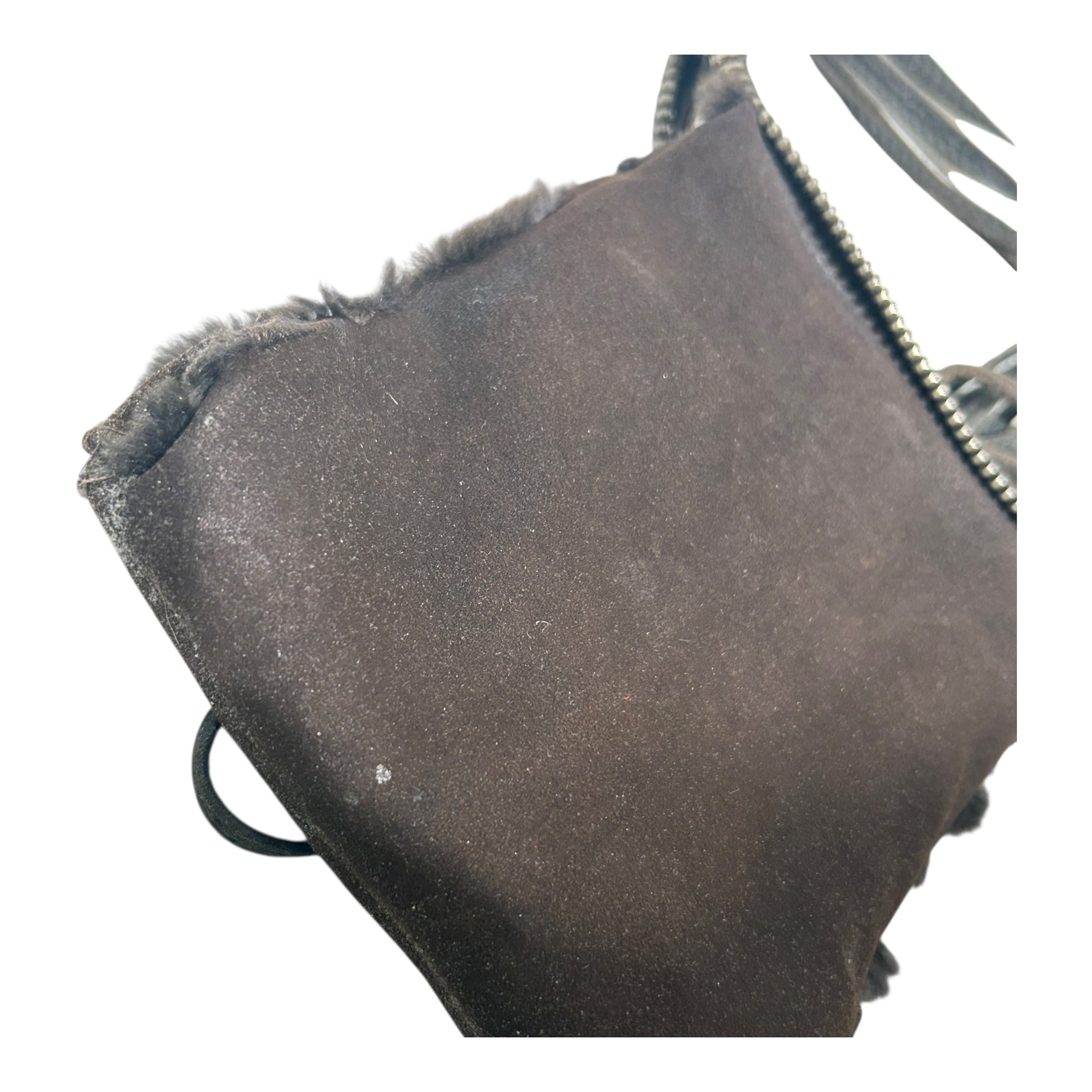 Rick Owens/Pouch/Fur/BRW/HUN MINK SIDE POUCH view 10