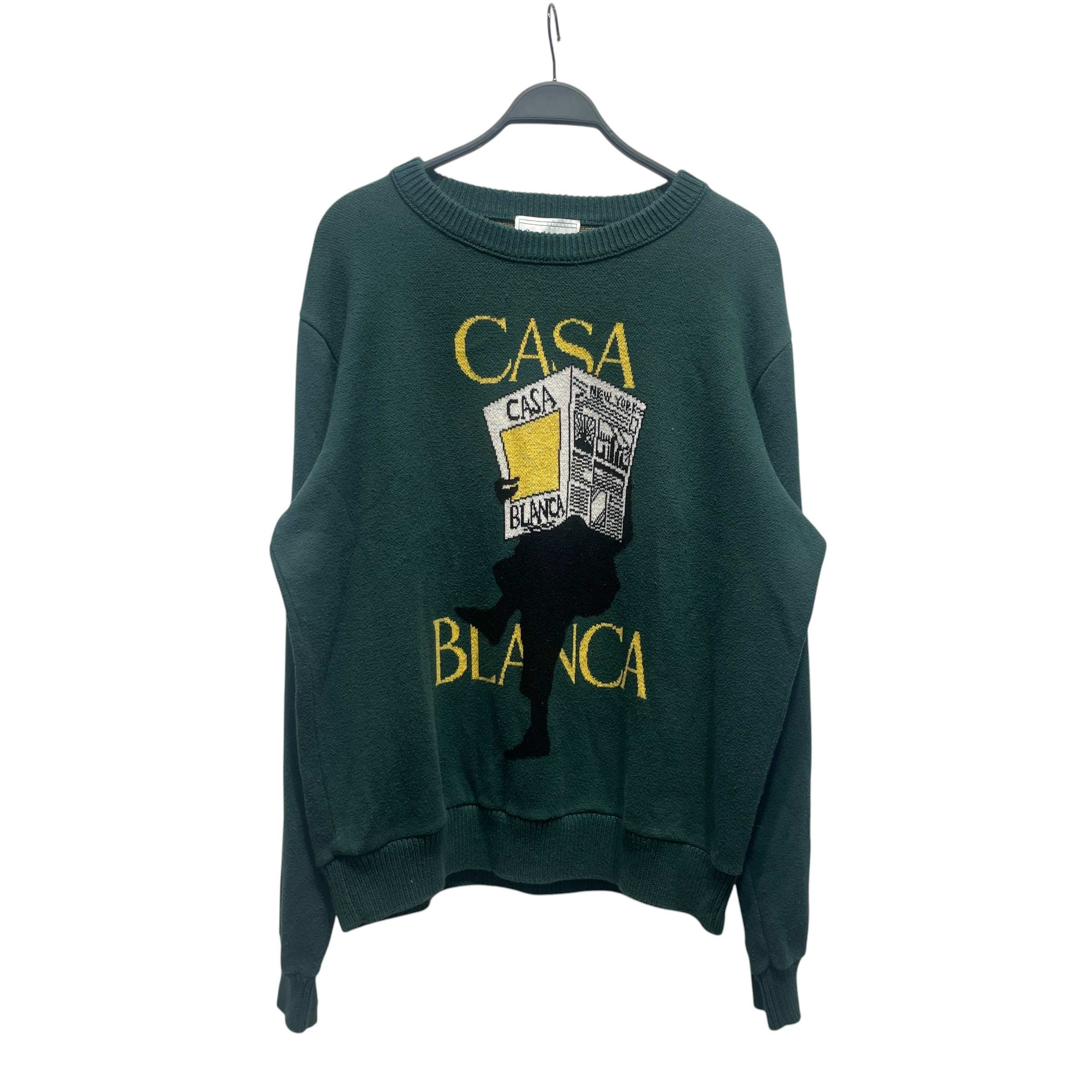 CASABLANCA/Sweater/XL/Cotton/GRN/ view 1