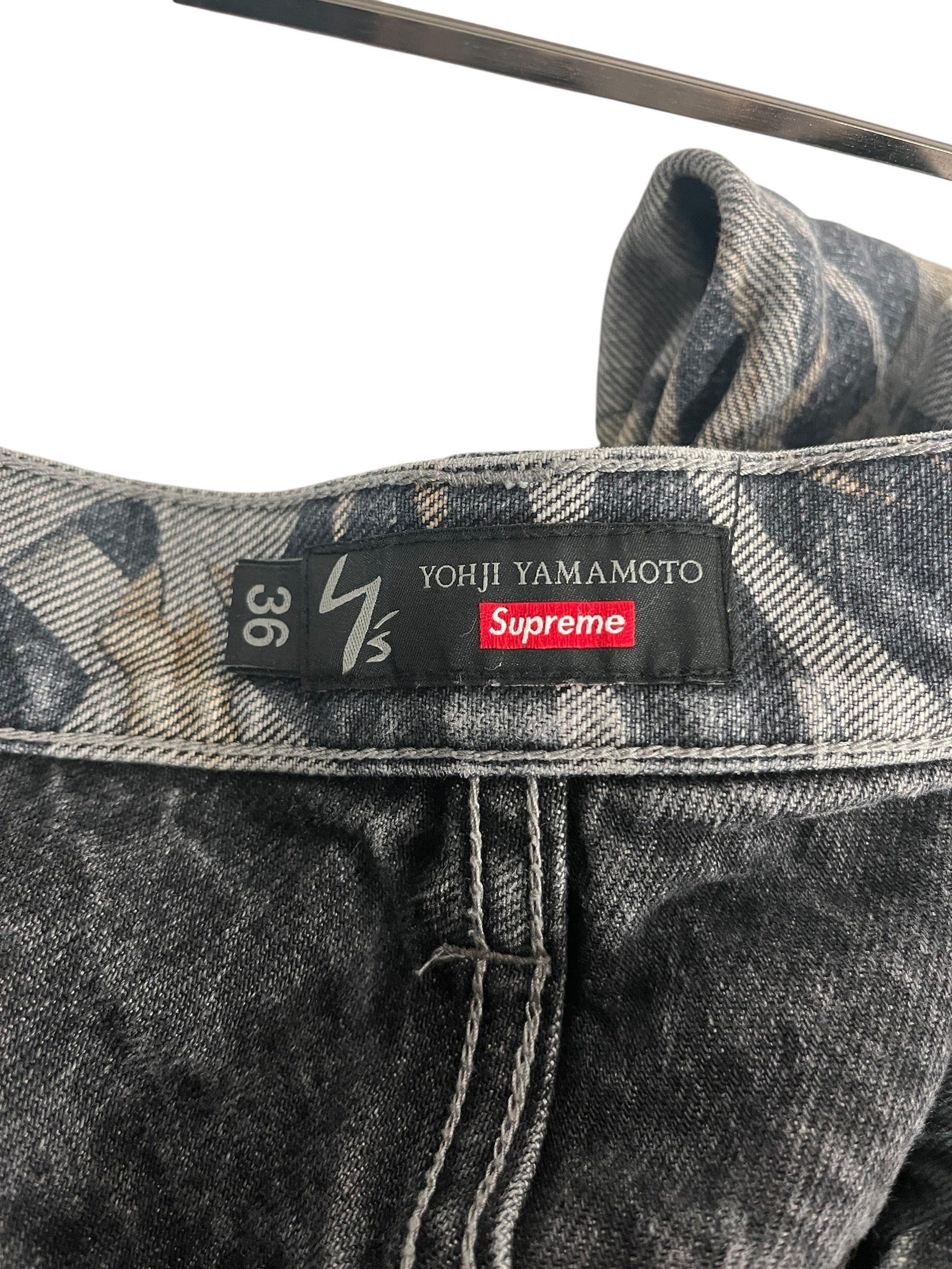 Supreme/Pants/36/Cotton/MLT/All Over Print/YOHJI YAMAMOTO COLLAB view 3