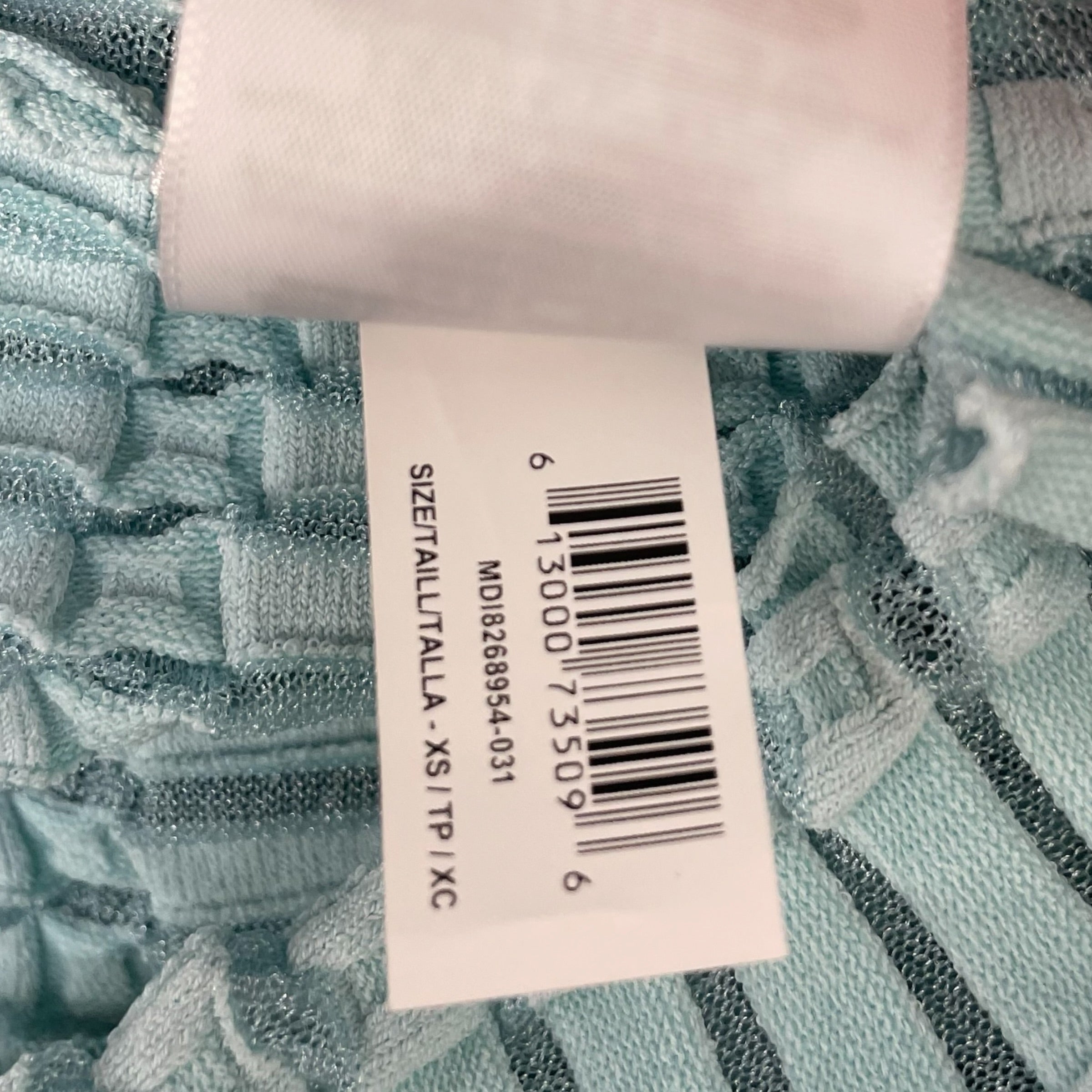 Herve Leger/SS Cut & Sew/S/Polyester/BLU/ view 4
