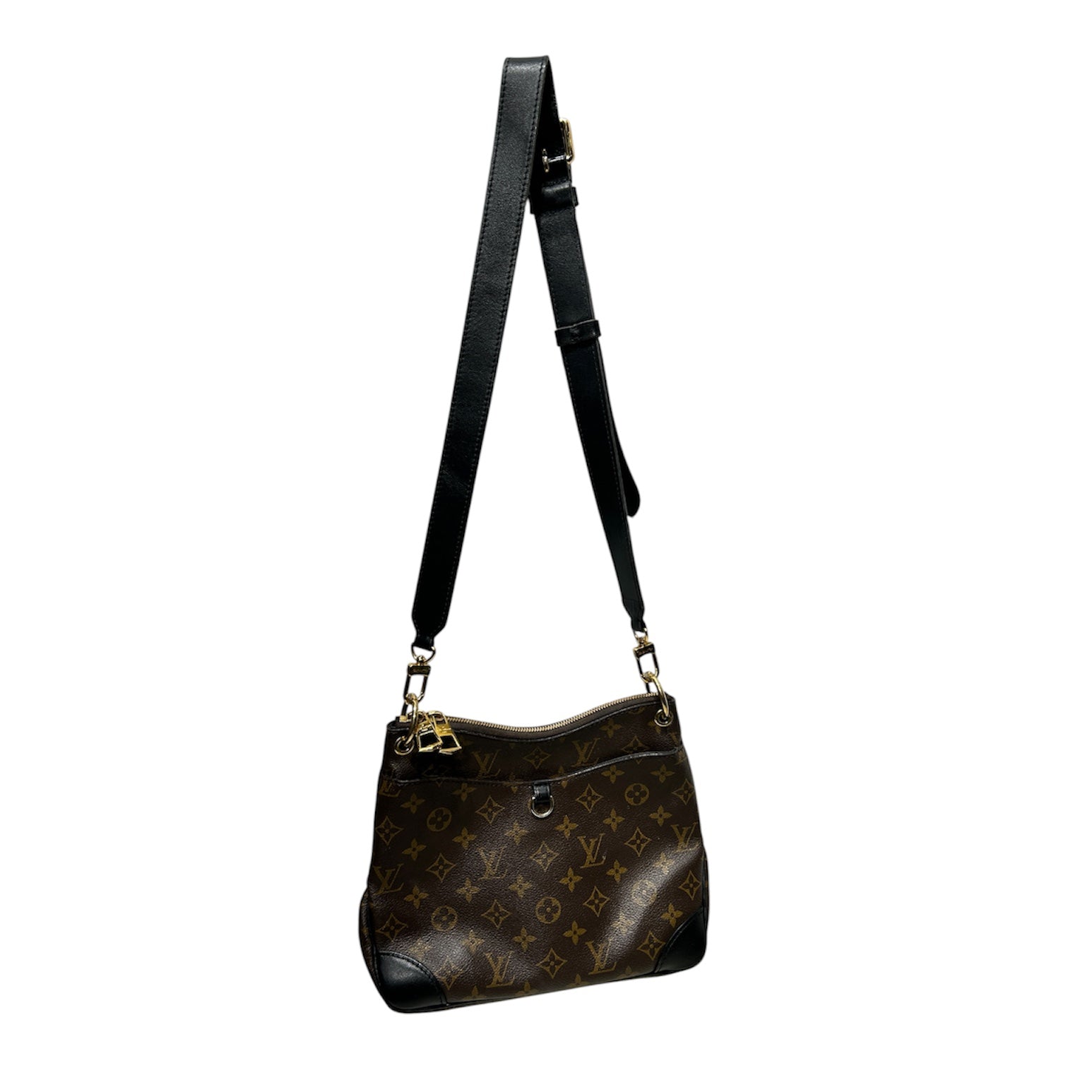 LOUIS VUITTON/Cross Body Bag/Monogram/Leather/BRW/ODEON PM SHOULDER BAG view 2