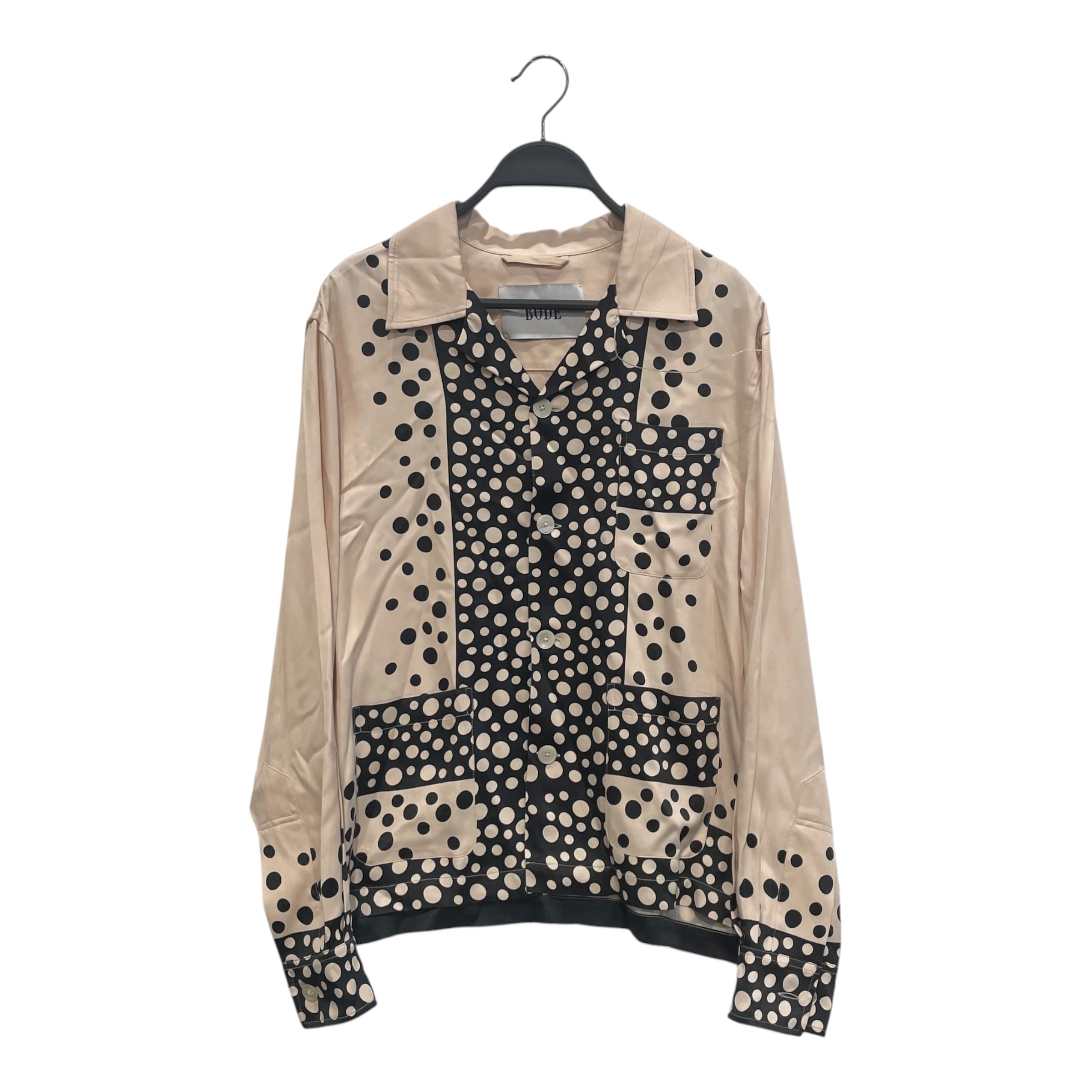 BODE/LS Shirt/XS/Rayon/CRM/Polka Dot/BLK CRM POLKA DOT view 1
