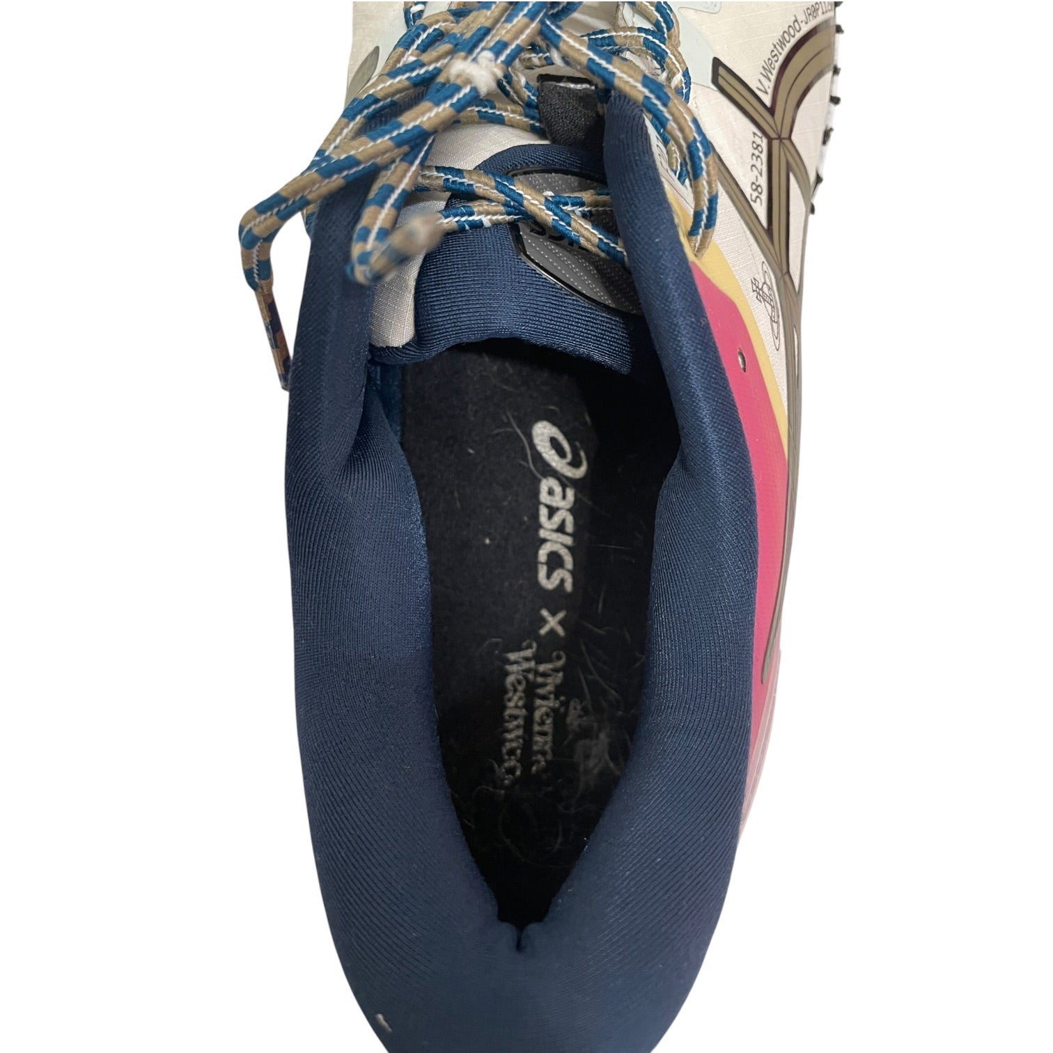 Vivienne Westwood/ASICS/Low-Sneakers/EU 48/Cotton/CRM/WHITE LICHEN ROCK view 3