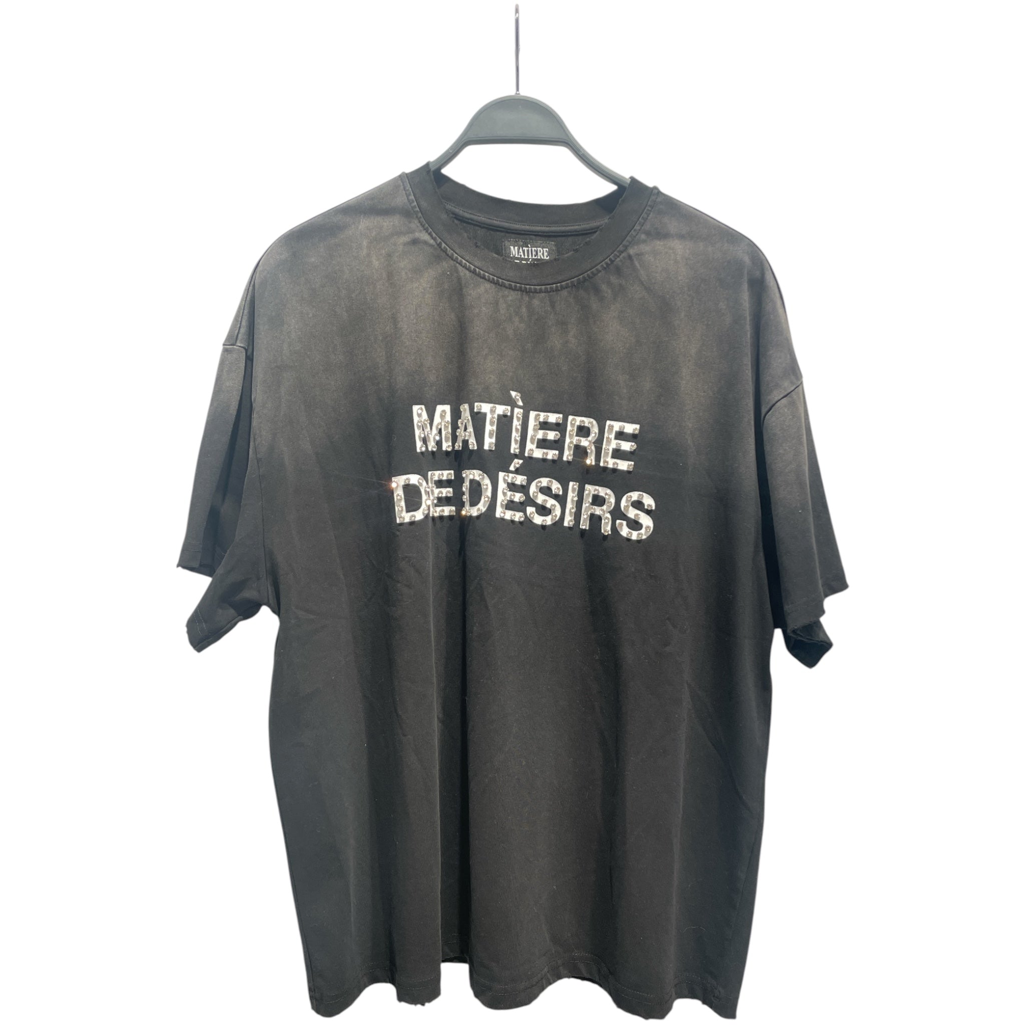 MATIERE DE DESIRS/T-Shirt/XXL/Cotton/BLK/Graphic/GEMS view 1