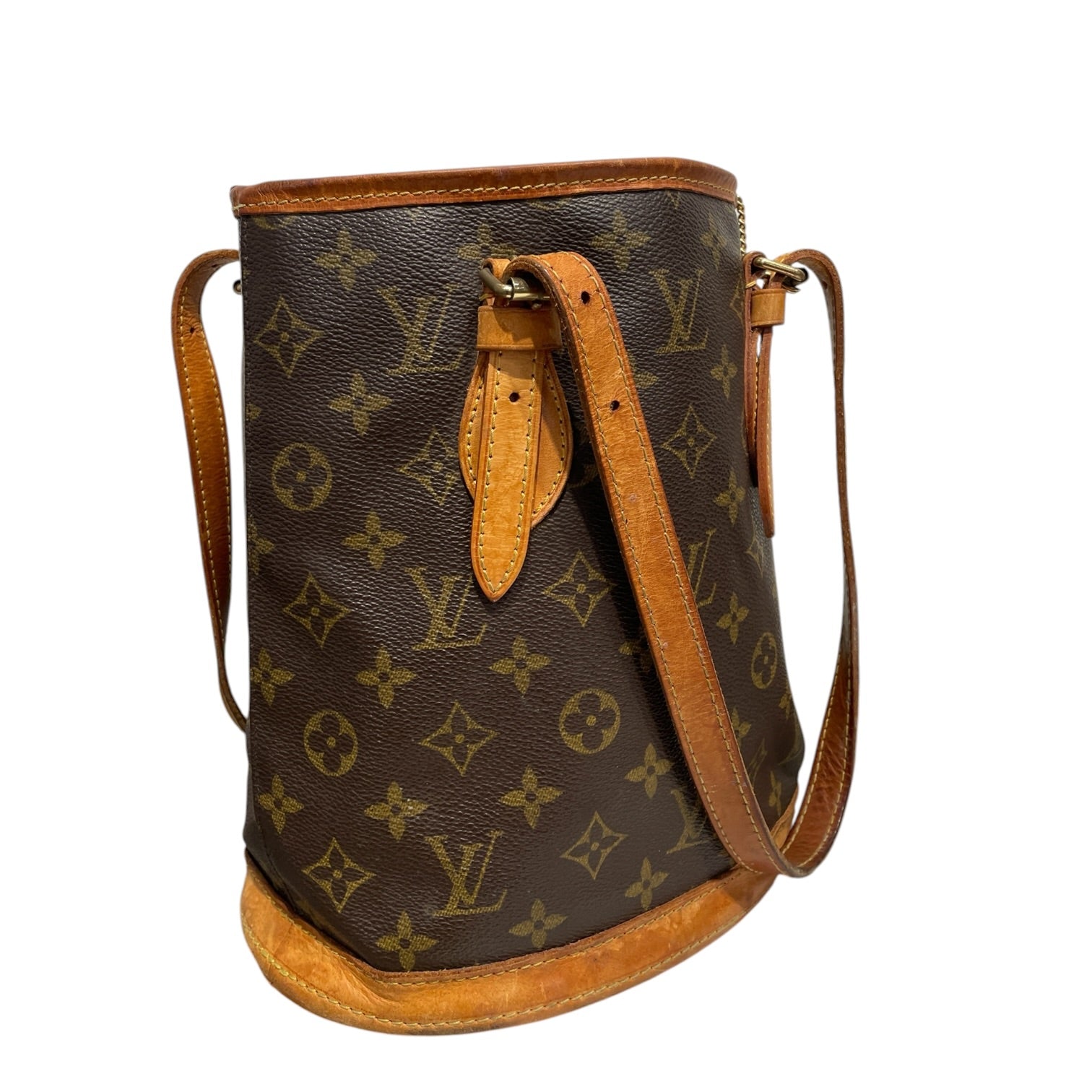 LOUIS VUITTON/Bag/Monogram/BRW/SD0051 Chain on Inside As Is view 3
