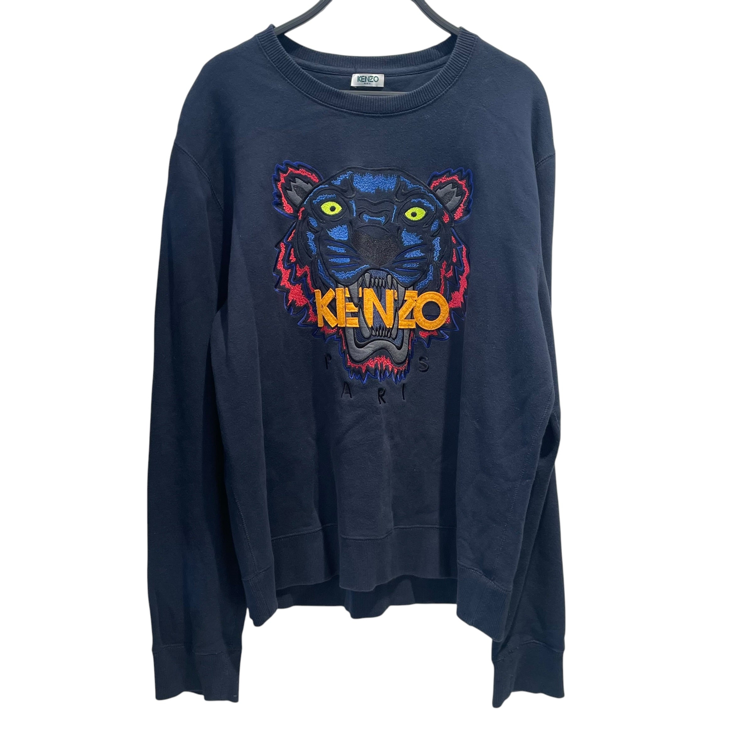 KENZO/Sweatshirt/XL/Cotton/BLU/Kenzo Tiger Sweatshirt view 1