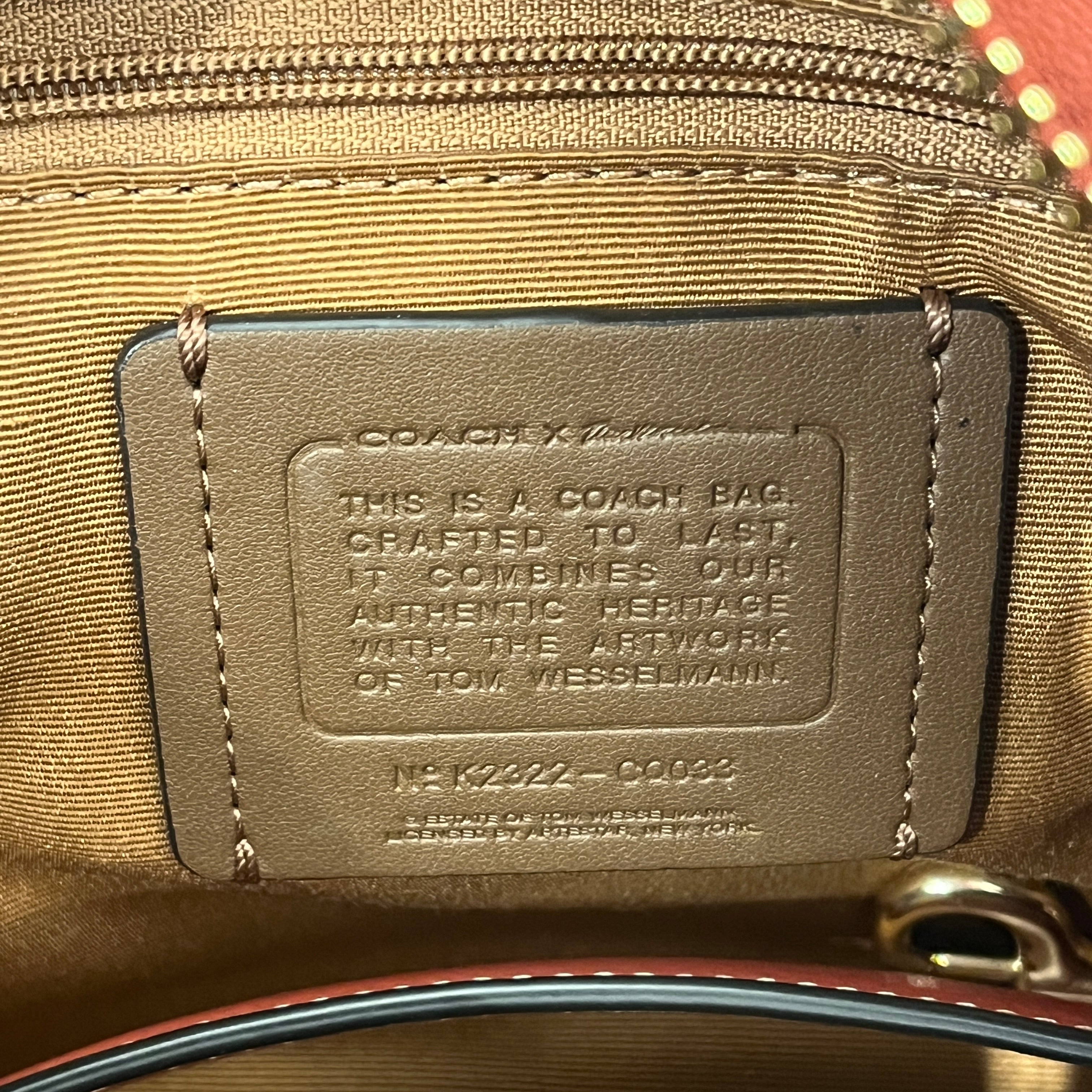 COACH/Bag/All Over Print/Leather/BRW/SATCHEL MOUTH PRINT view 3