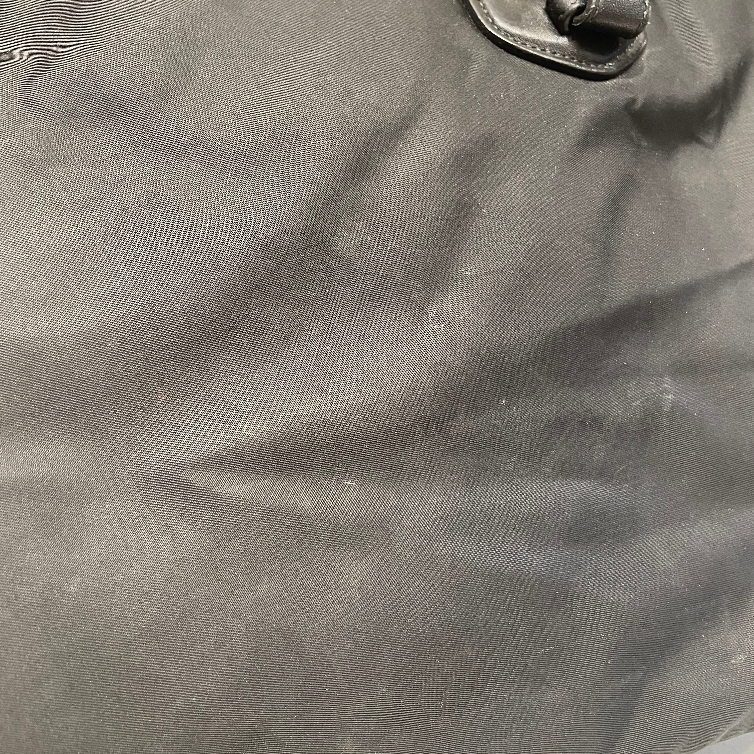 PRADA/Hand Bag/Nylon/BLK/prada tote view 6