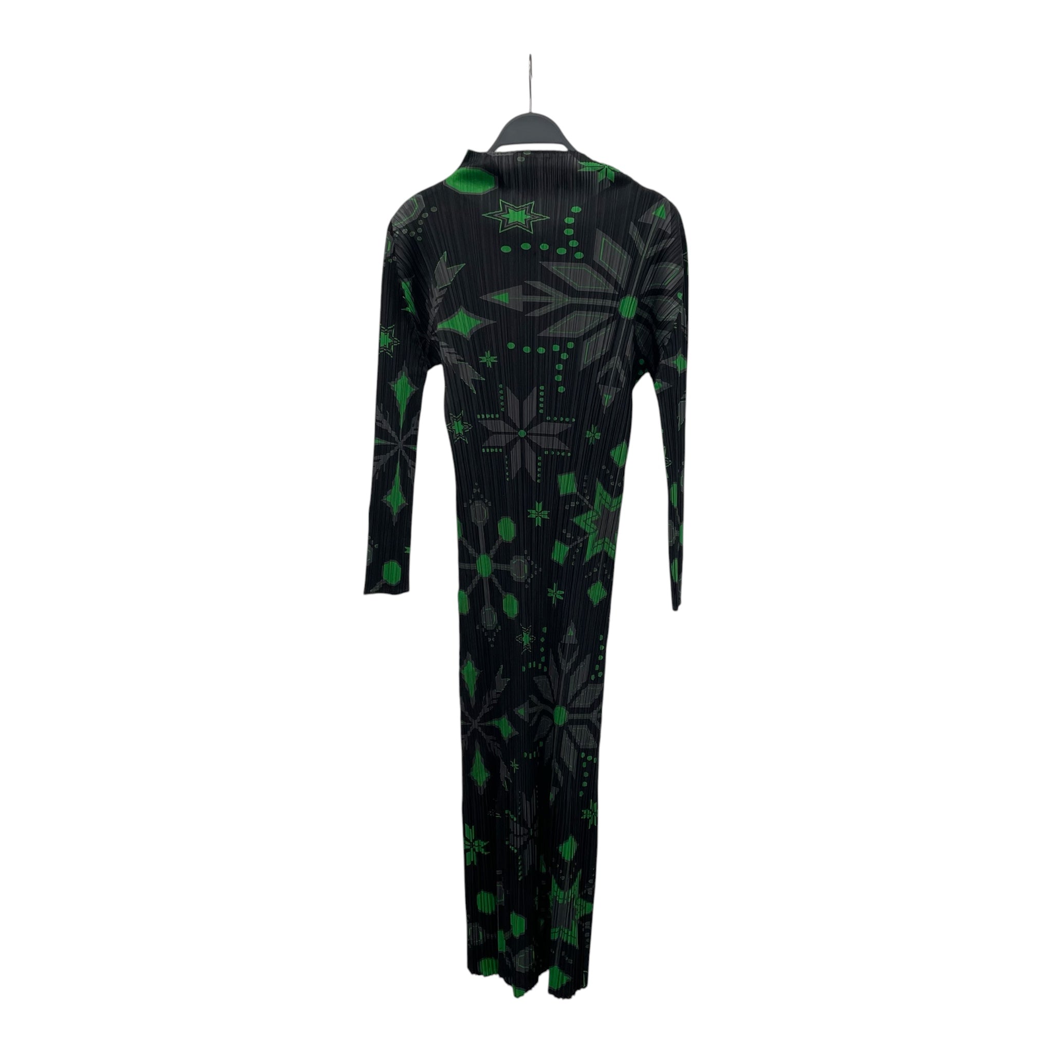 PLEATS PLEASE ISSEY MIYAKE/LS Dress/3/Multicolor/Polyester/All Over Print/PP43-JH865 view 2