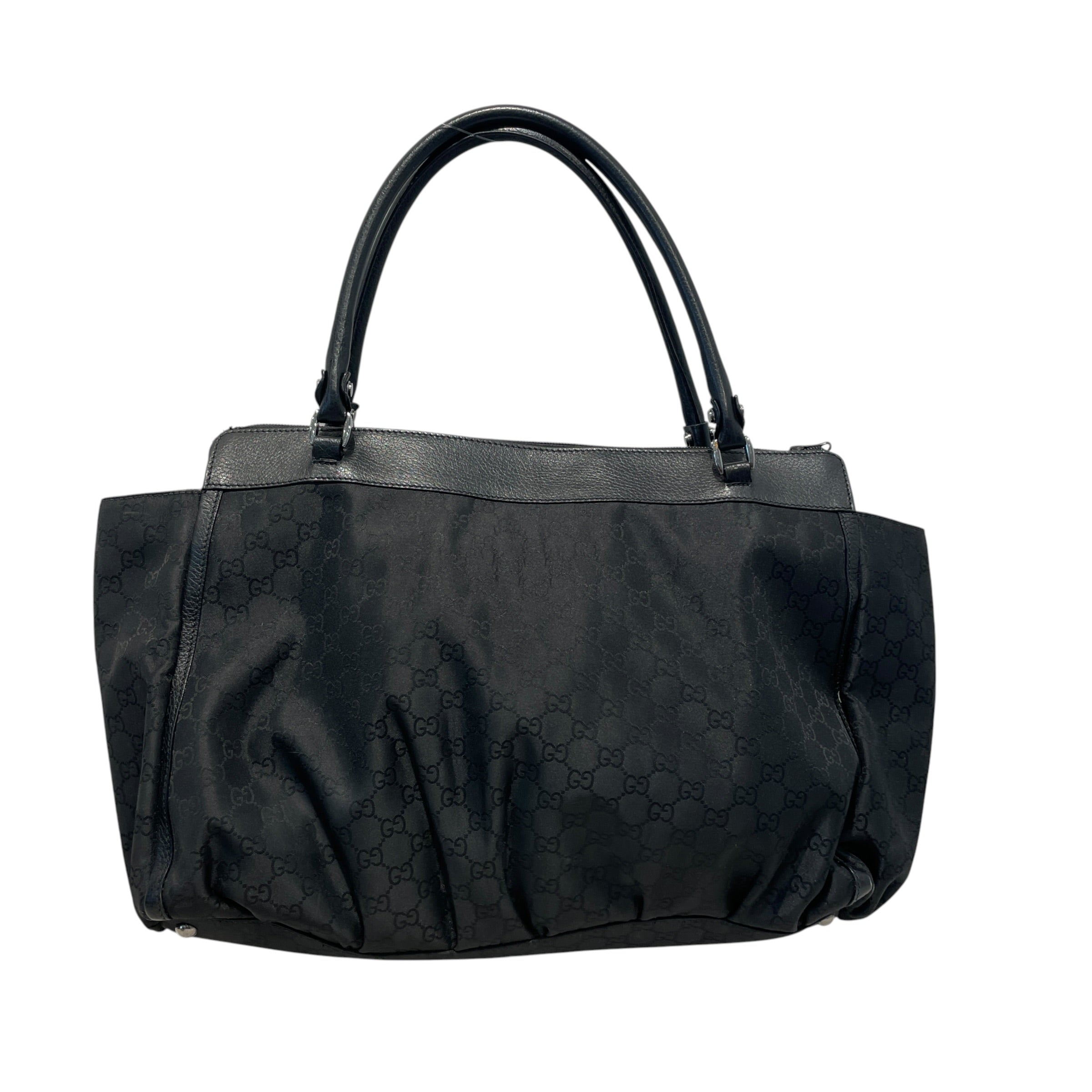 GUCCI/Hand Bag/Monogram/Nylon/BLK/Large Abby Bag view 3