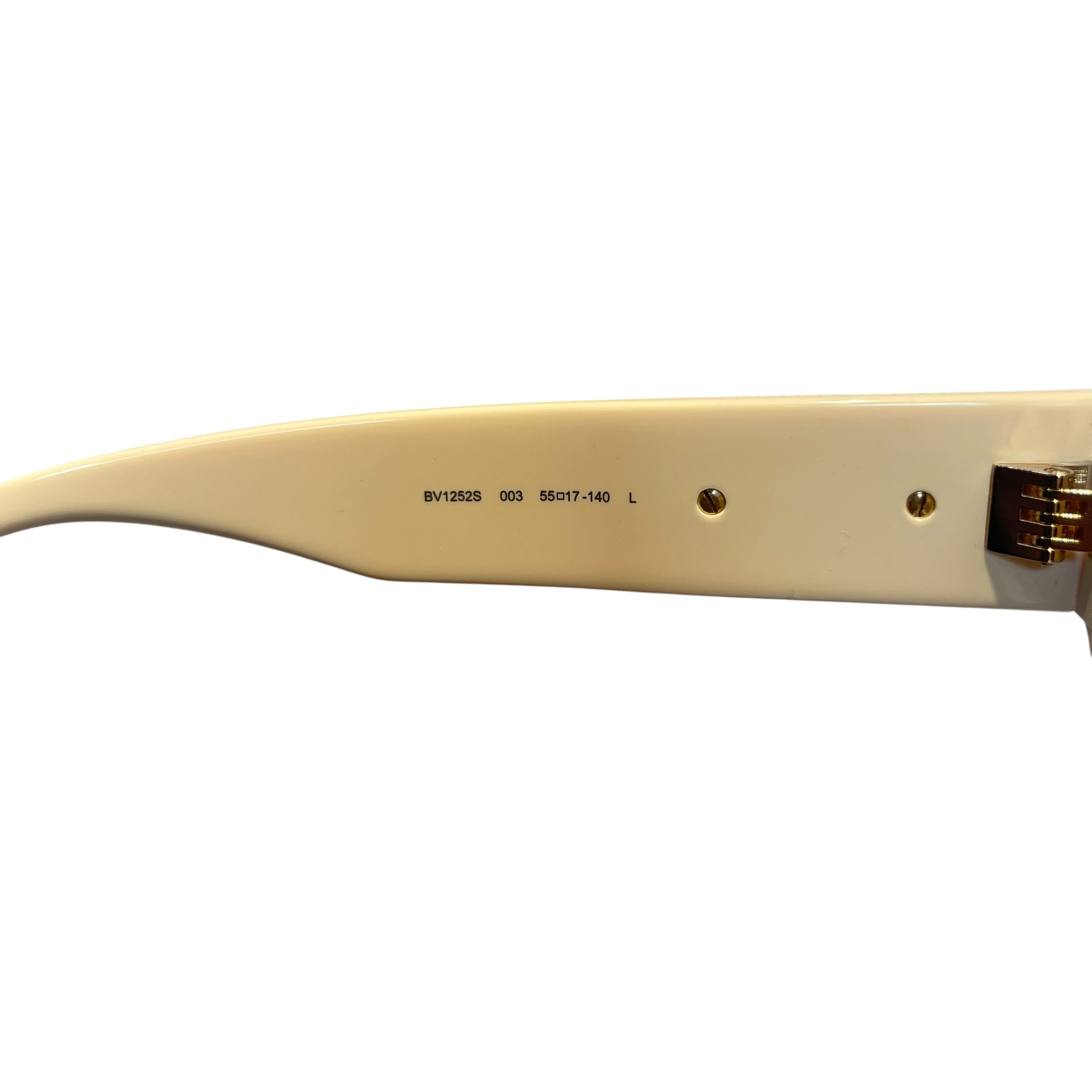 BOTTEGA VENETA/Sunglasses/Plastic/IVR/CREAM W YELLOW LENSES view 4