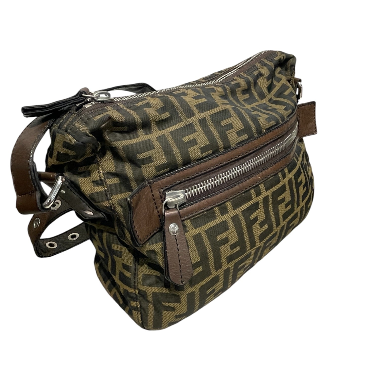 FENDI/Cross Body Bag/All Over Print/Cotton/CML/FENDI PRINT AWM098 view 3