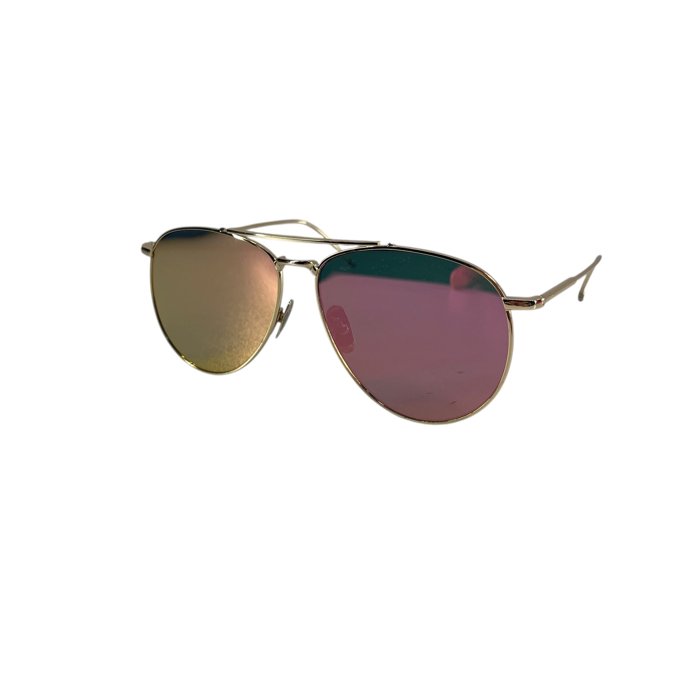 THOM BROWNE. NEW YORK/Sunglasses/Metal/GLD/AVIATOR / REFLECTIVE view 2