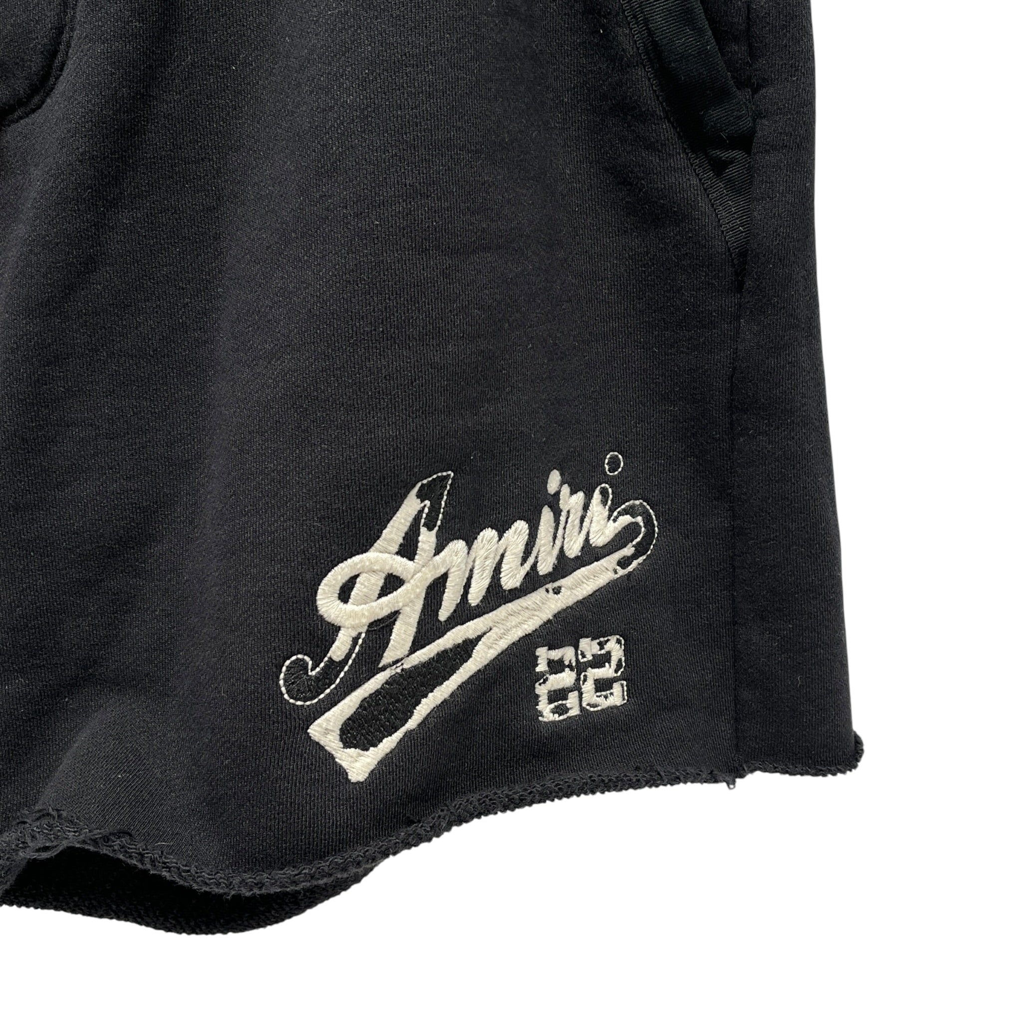 AMIRI/Shorts/L/Cotton/BLK/SWEATSHORTS view 4