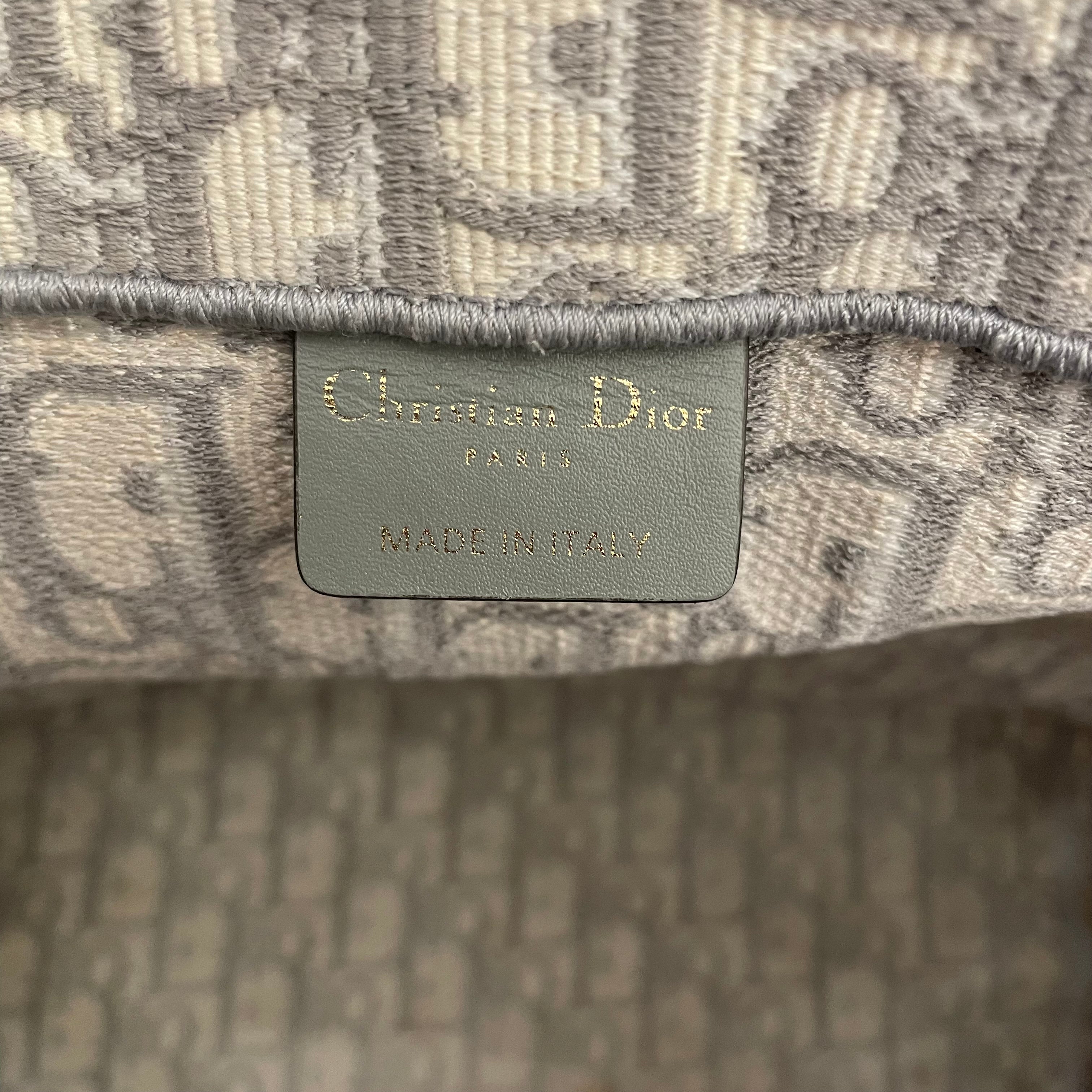 Christian Dior/Tote Bag/L/Monogram/Cotton/GRY/ view 5