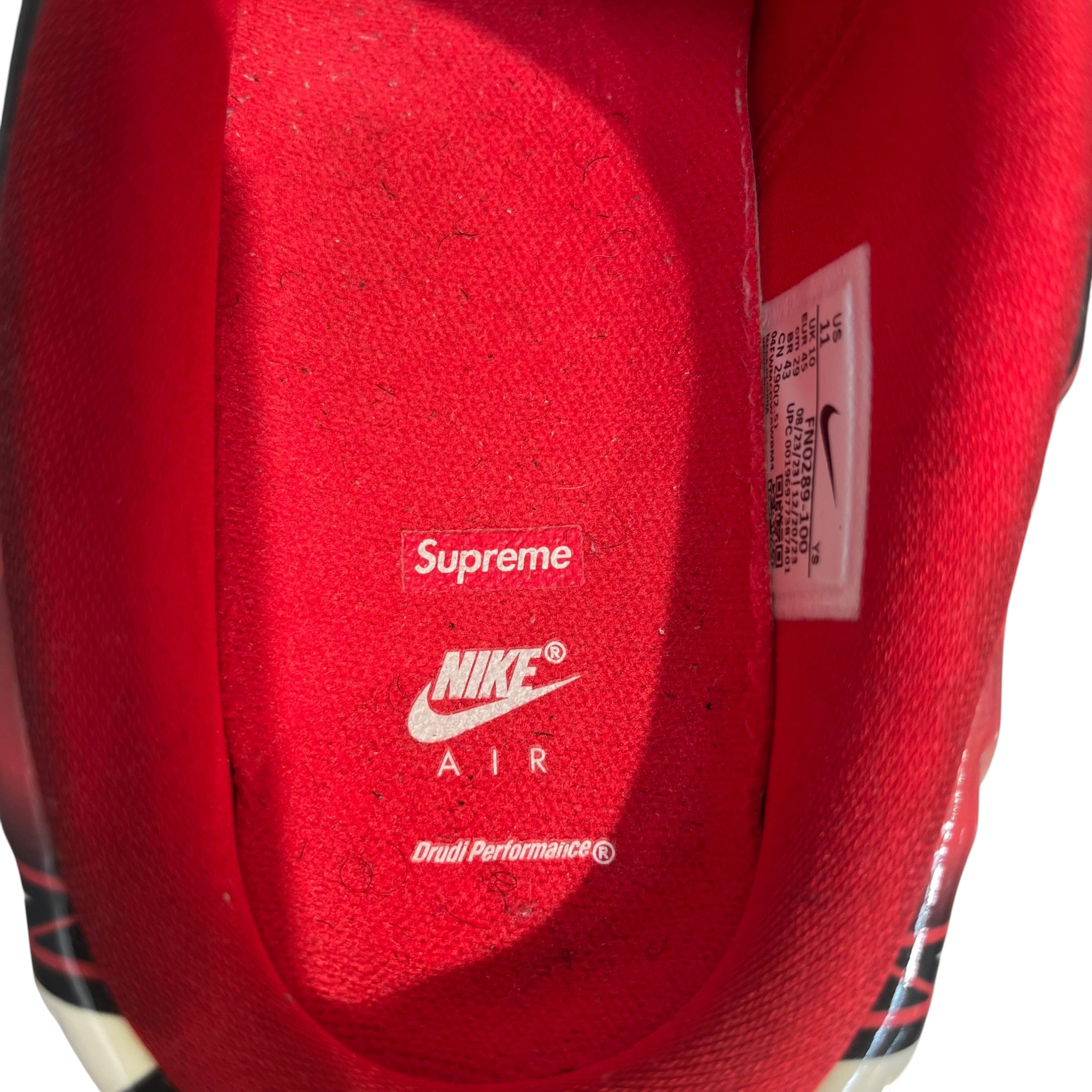 Supreme/NIKE/Shoes/US 11/All Over Print/WHT/FN0289-100 view 3