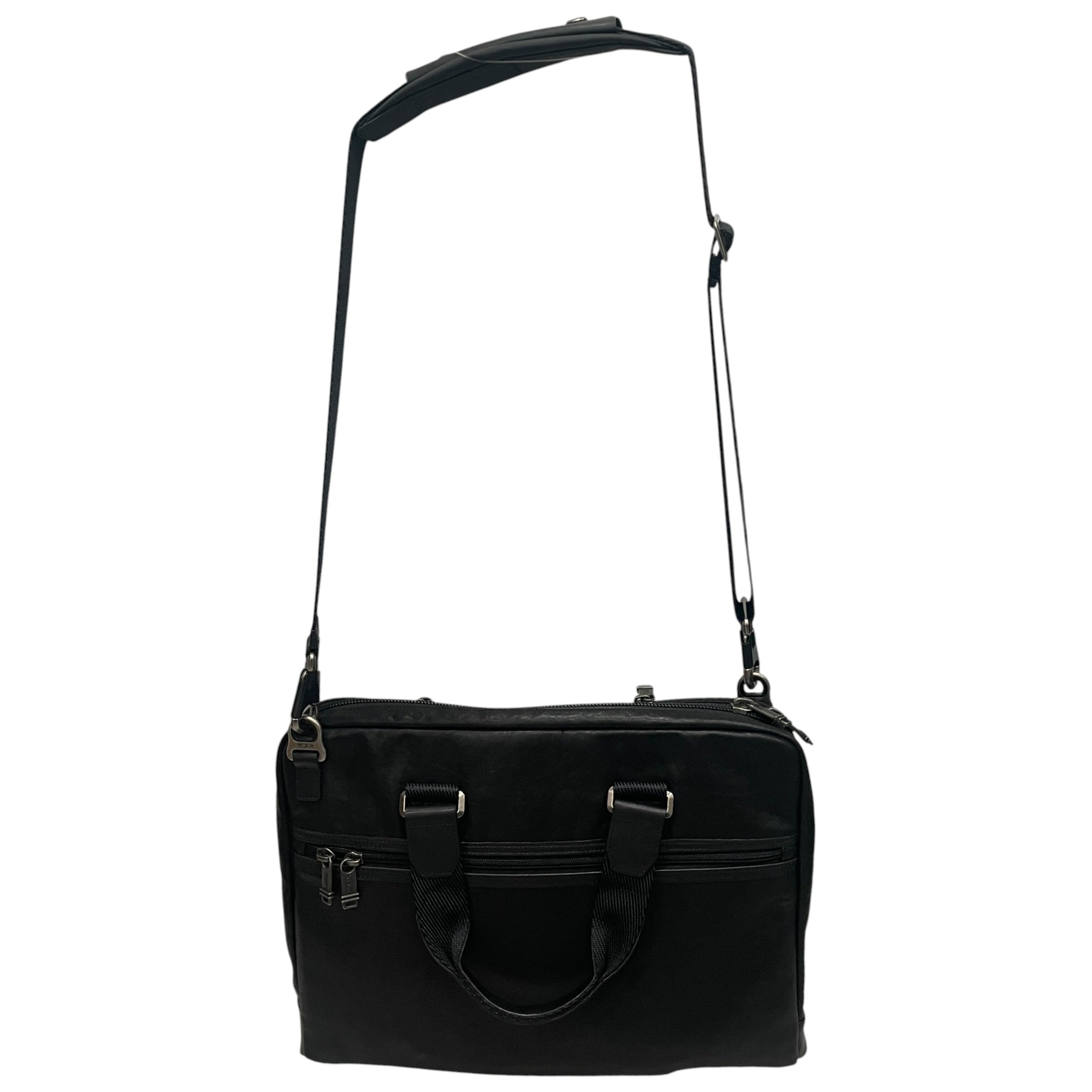 TUMI/Cross Body Bag/Leather/BLK/ALPHA BRAVE BRIEFCASE view 2