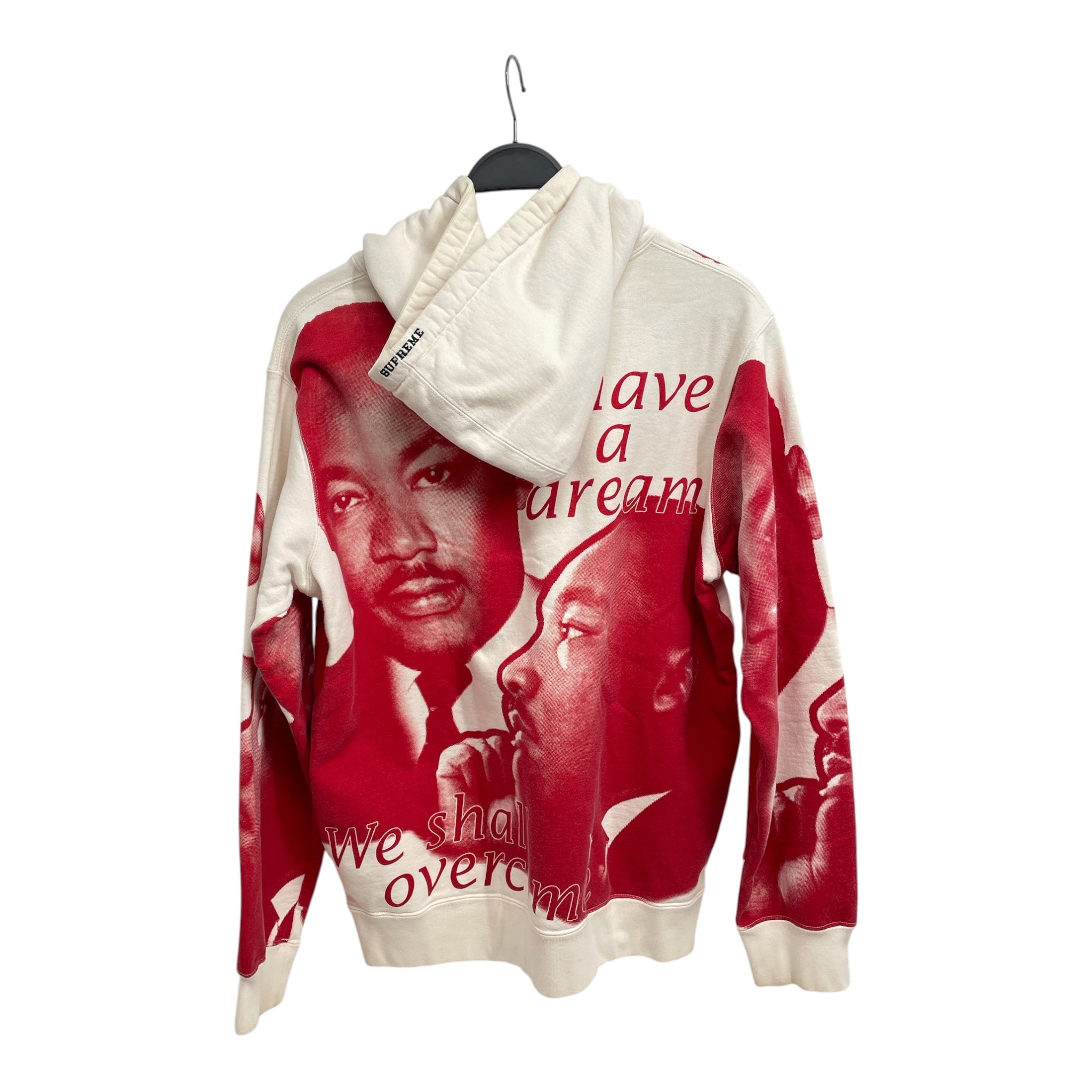 Supreme/Hoodie/M/Graphic/Cotton/WHT/MLK I HAVE A DREAM HOODIE view 2