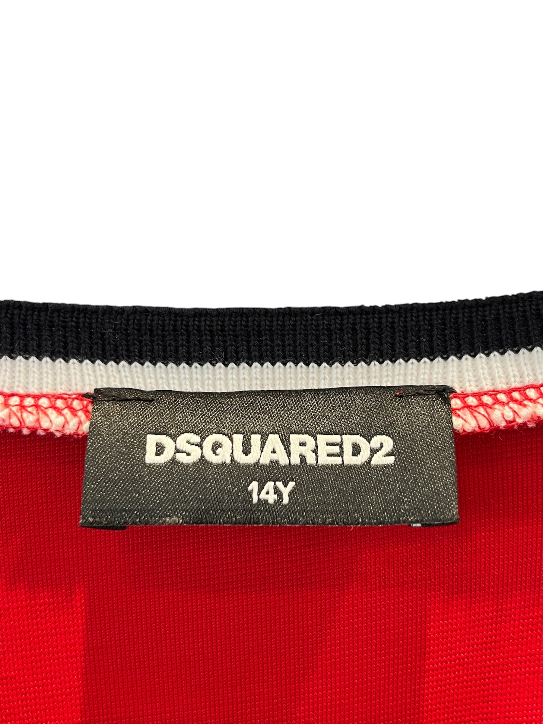 DSQUARED2/SS Blouse/XS/Rayon/RED/ view 3