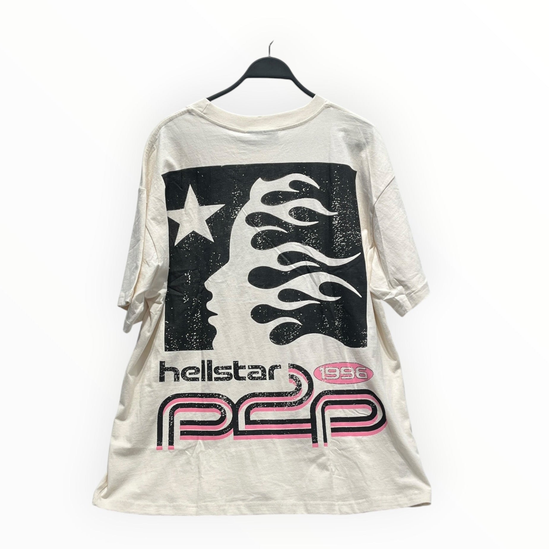 HELLSTAR/T-Shirt/XL/Cotton/WHT/Graphic/PINK 1996 P2P view 2