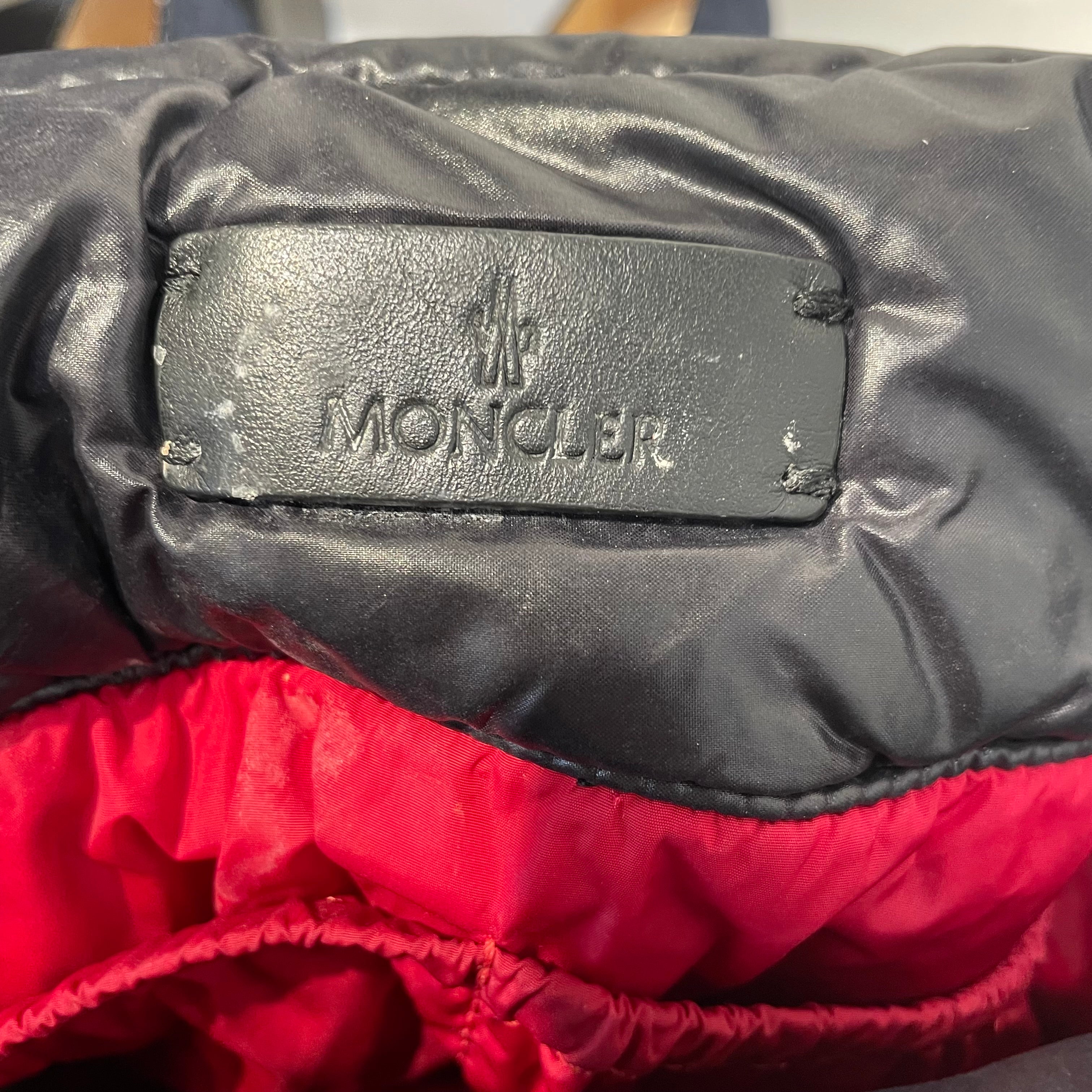 MONCLER/Tote Bag/Nylon/BLK/Enfant Diaper Bag view 3