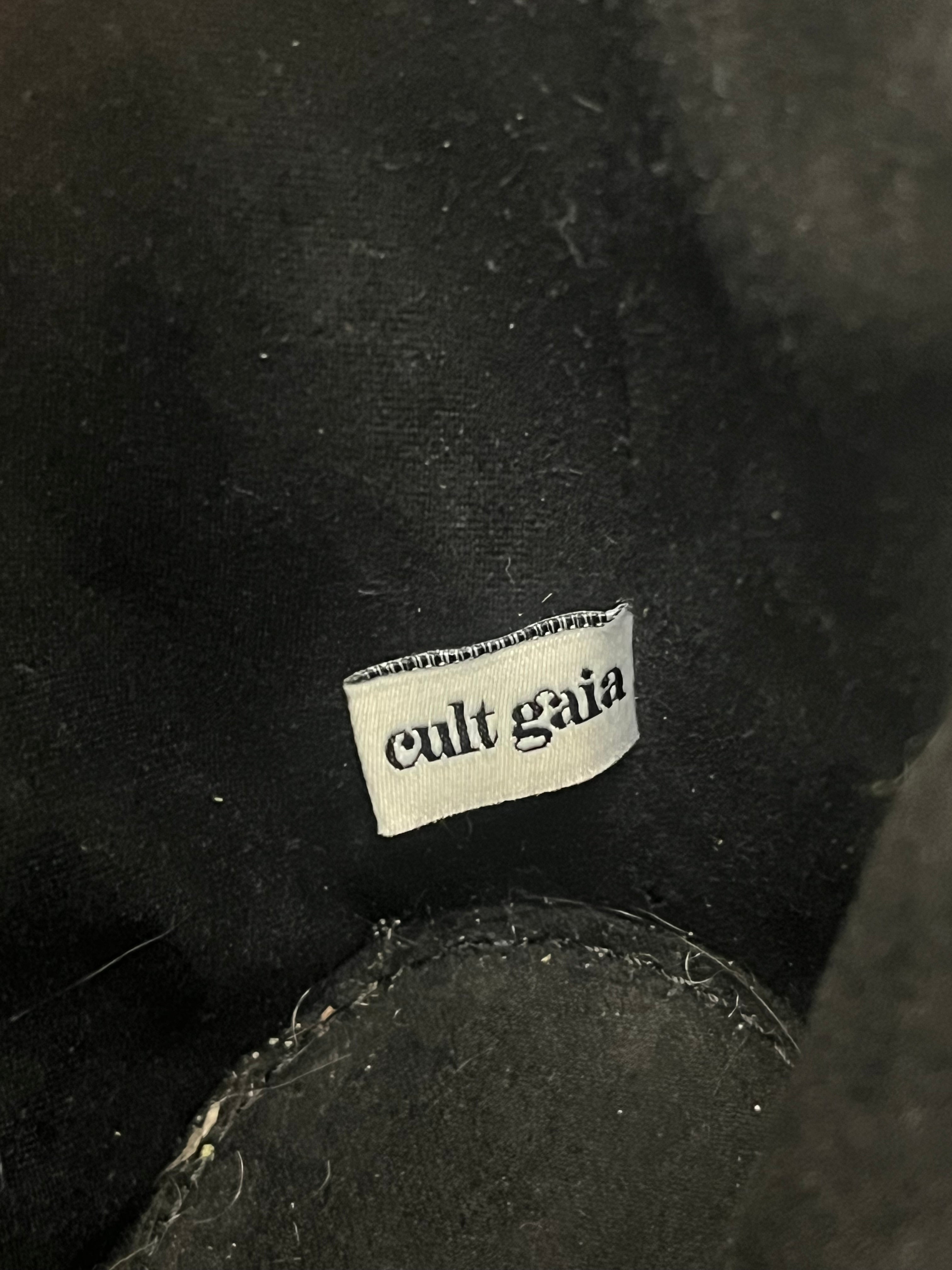 cult gaia/Bag/Leather/BLK/LEATHER HANGBAG view 6