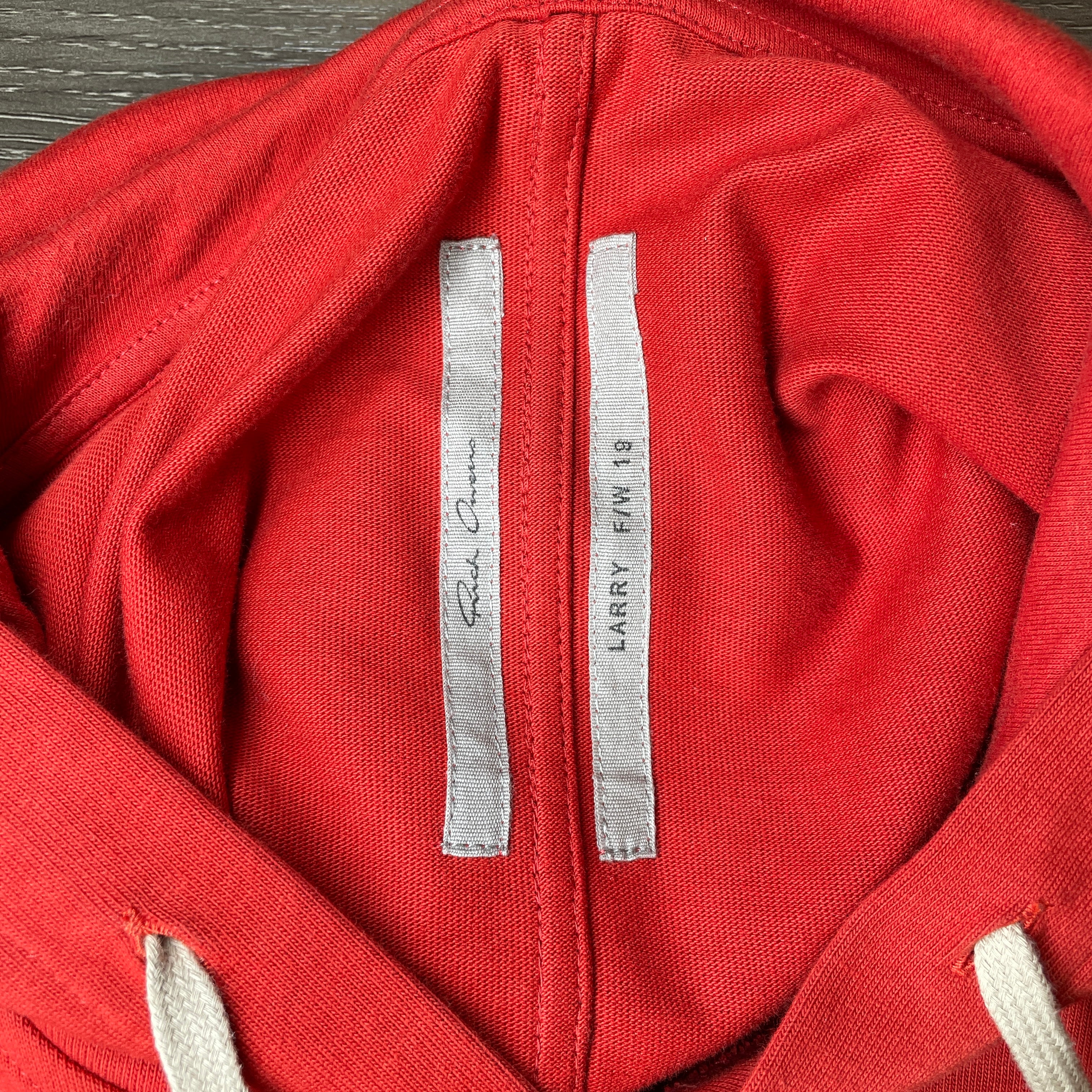 Rick Owens/Hoodie/S/Cotton/ORN/OVERSIZED HOODIE view 3