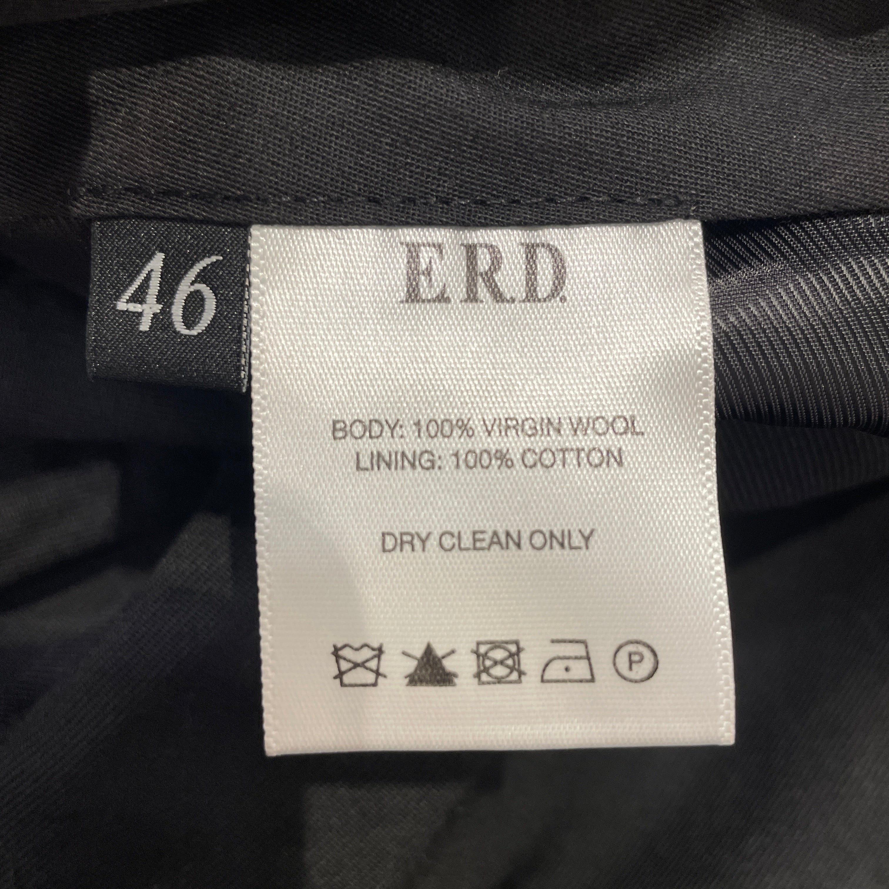 enfants riches deprimes/Slacks/46/Wool/BLK/HENRY'S PERFECT SLACKS view 4