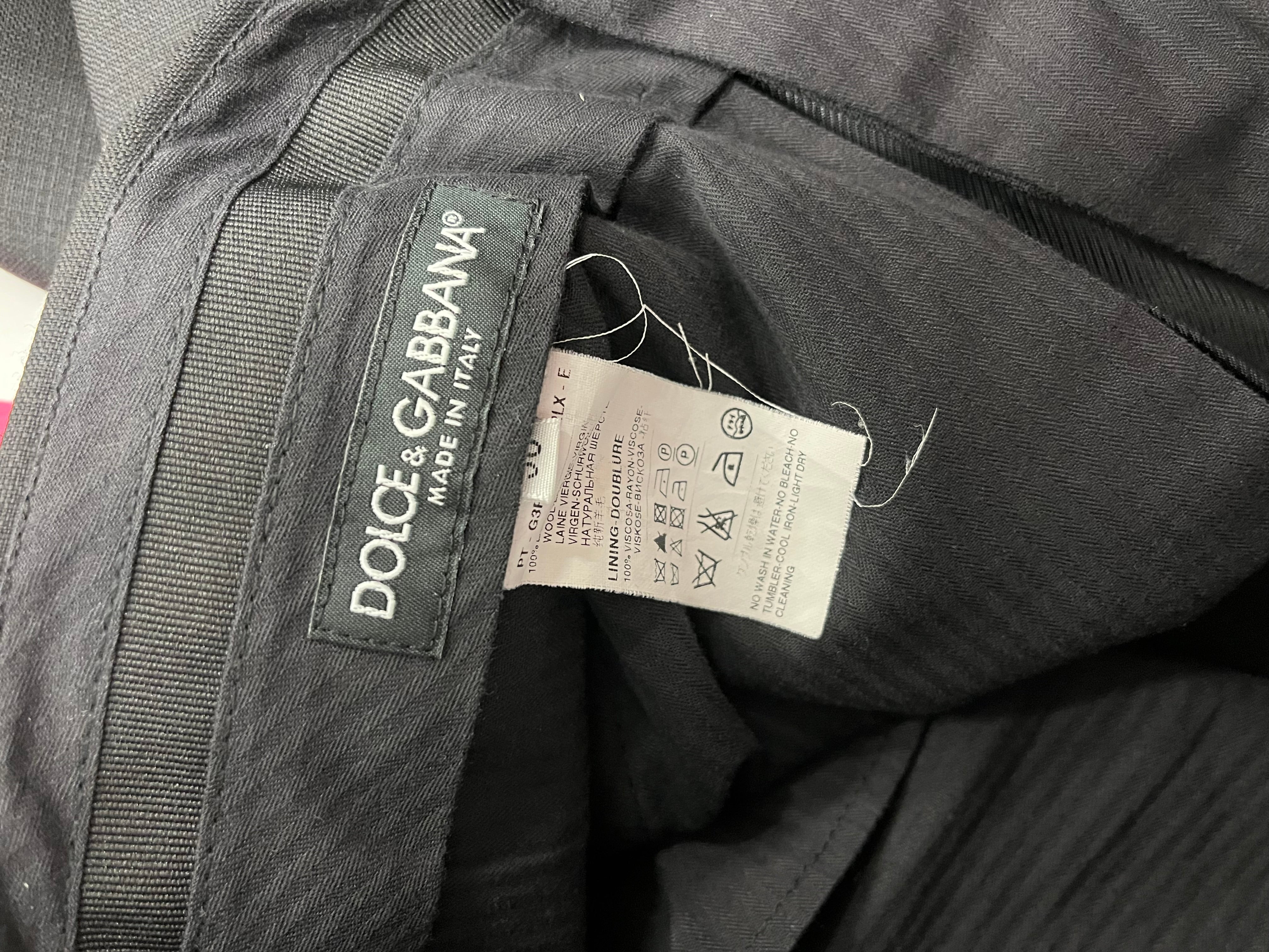 DOLCE&GABBANA/Pants/50/Wool/GRY/DOLCE&GABANNA TROUSERS view 4