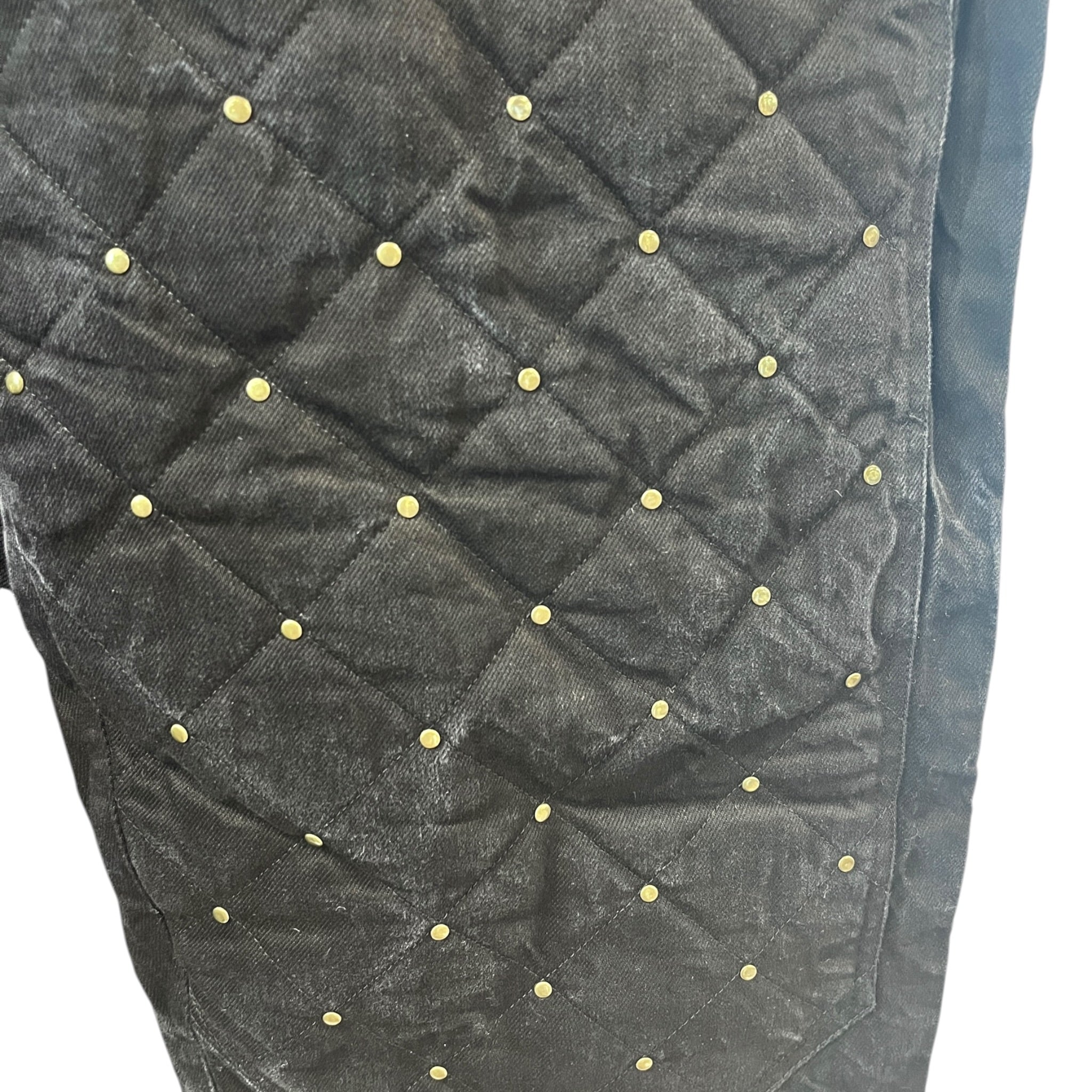 Loutre London/Pants/S/Cotton/BLK/QUILTED/STUDDED view 6