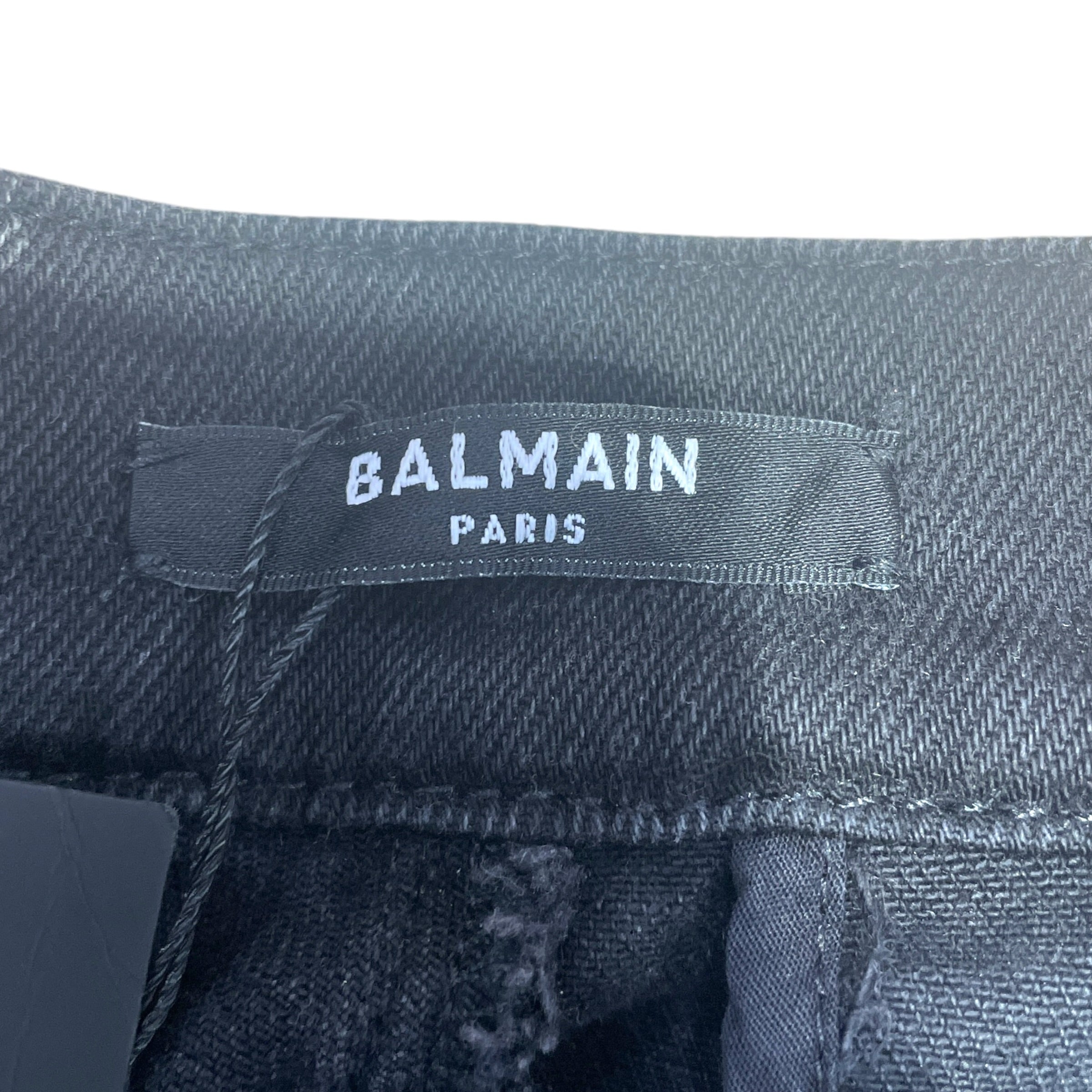 BALMAIN/Pants/32/BLK/ view 3