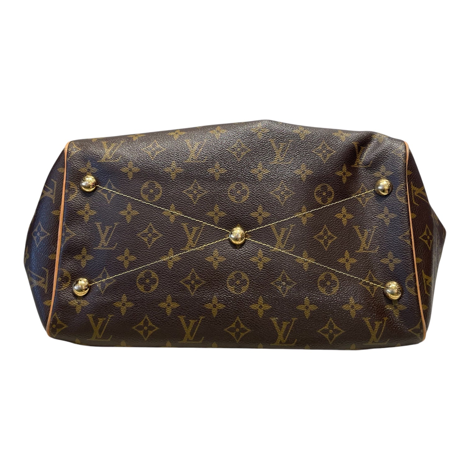 LOUIS VUITTON/Hand Bag/Leather/BRW/Tivoli PM view 3