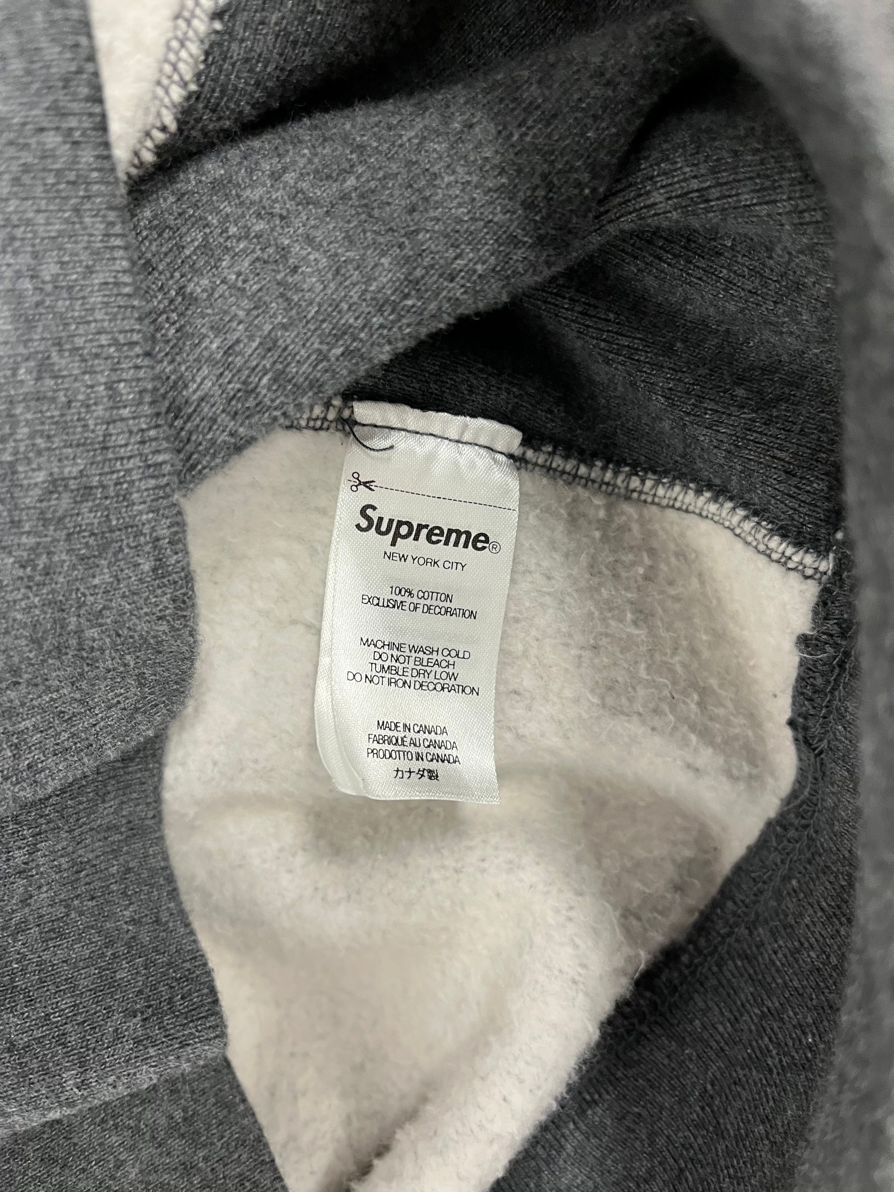 Supreme/Hoodie/L/Cotton/GRY/BOX LOGO 2021 view 4