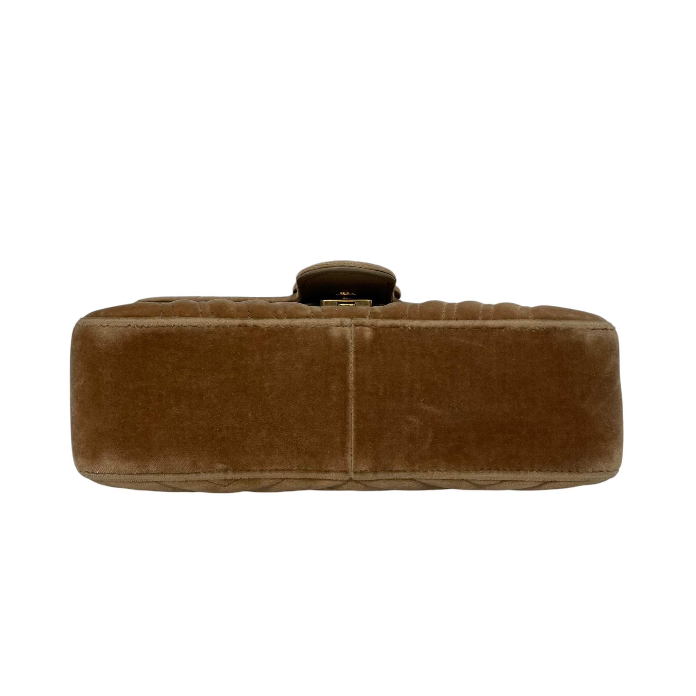 GUCCI/Cross Body Bag/CML/marmont velvet matelasse view 3