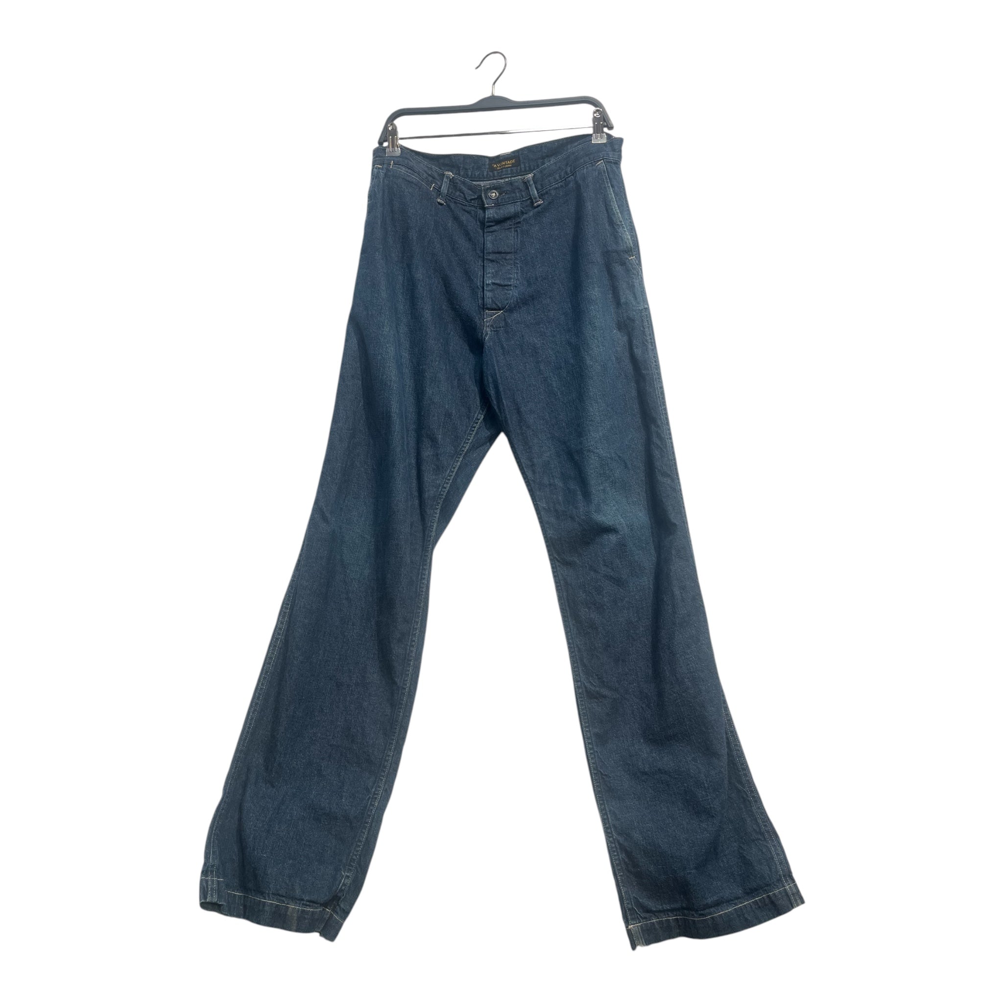 A VONTADE/Pants/L/Cotton/BLU/Button Fly/DENIM DRESS PANT view 1