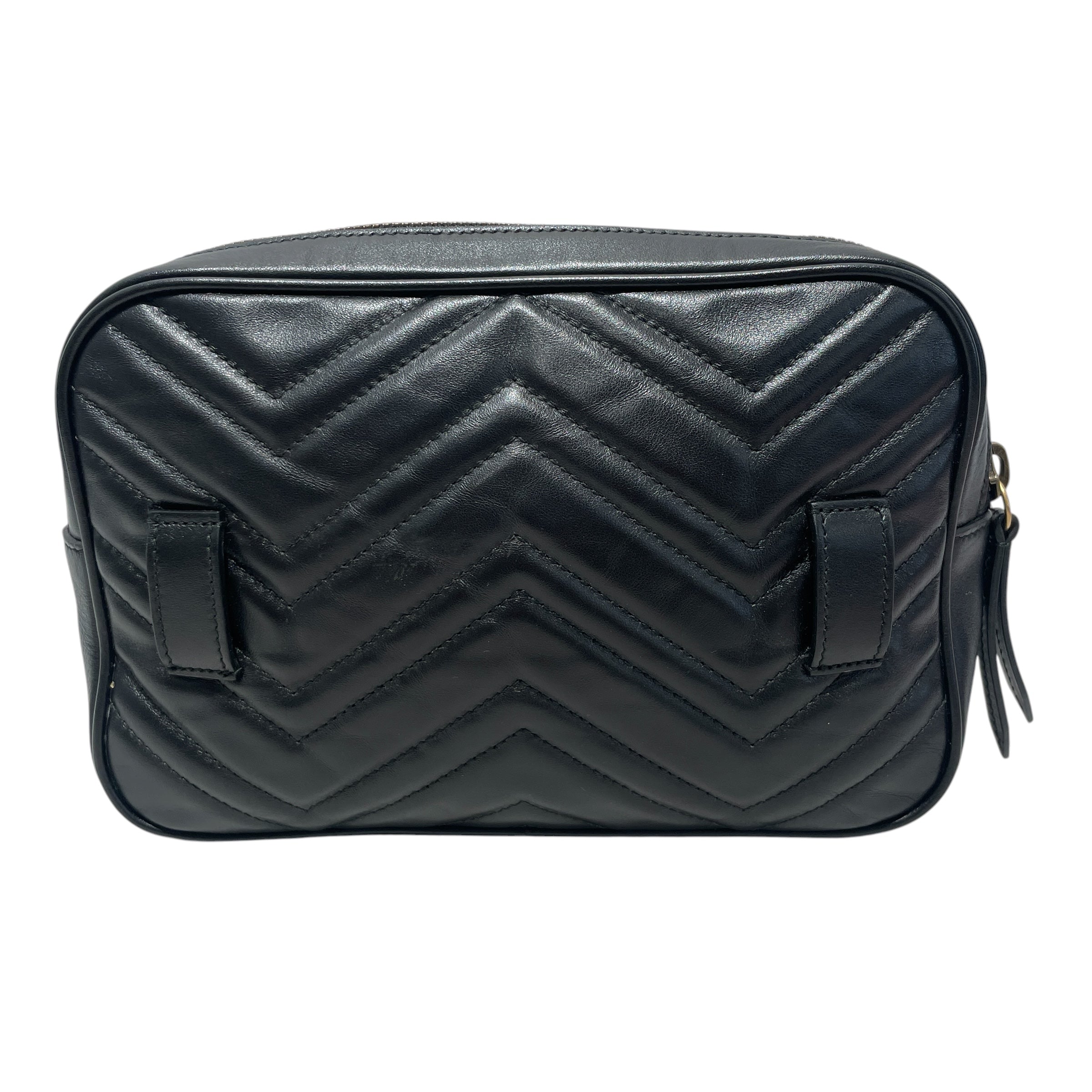 GUCCI/Bag/Leather/BLK/QUILTED MARMOT view 2