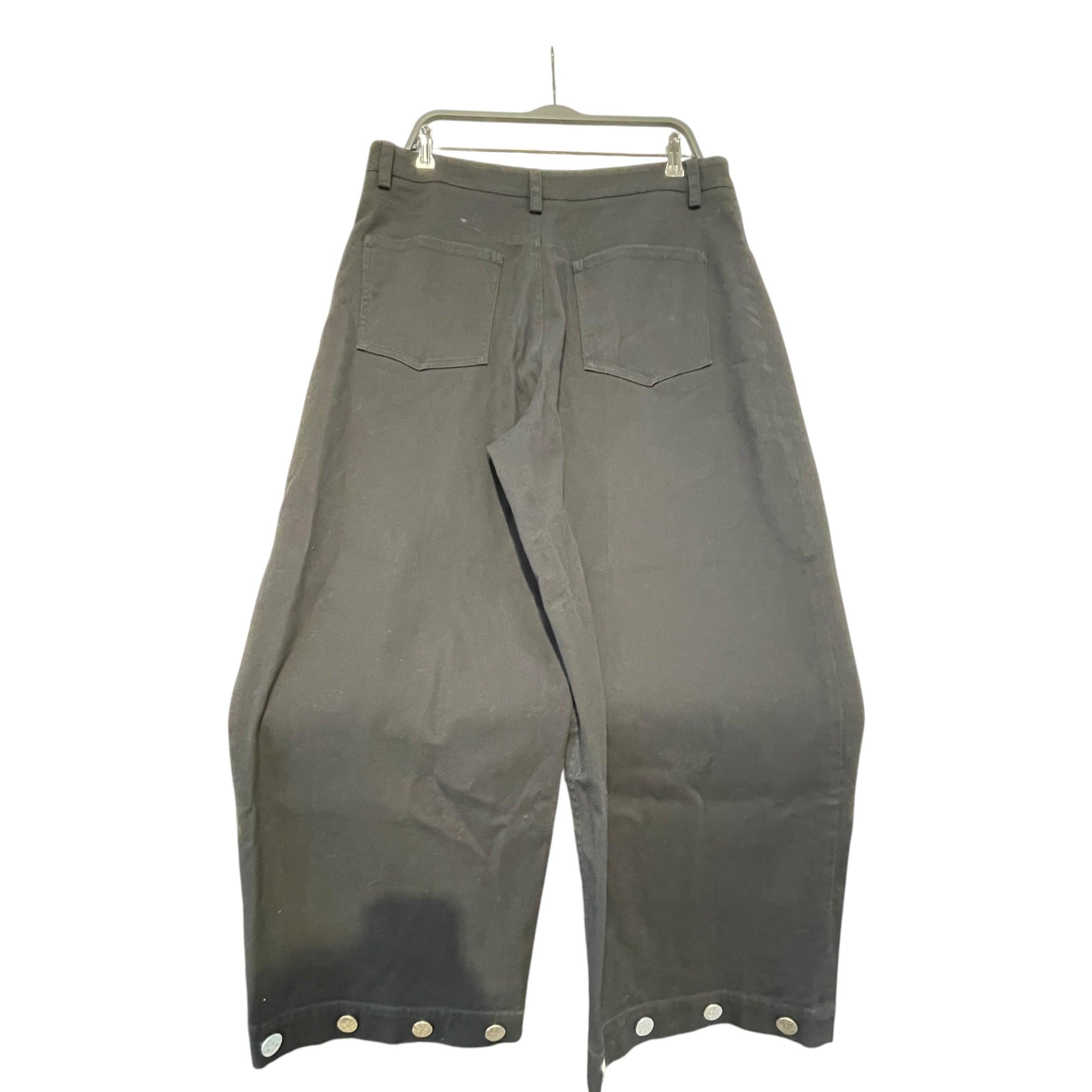nanushka/Slacks/XL/Cotton/BLK/Studded Hem Bottom view 2