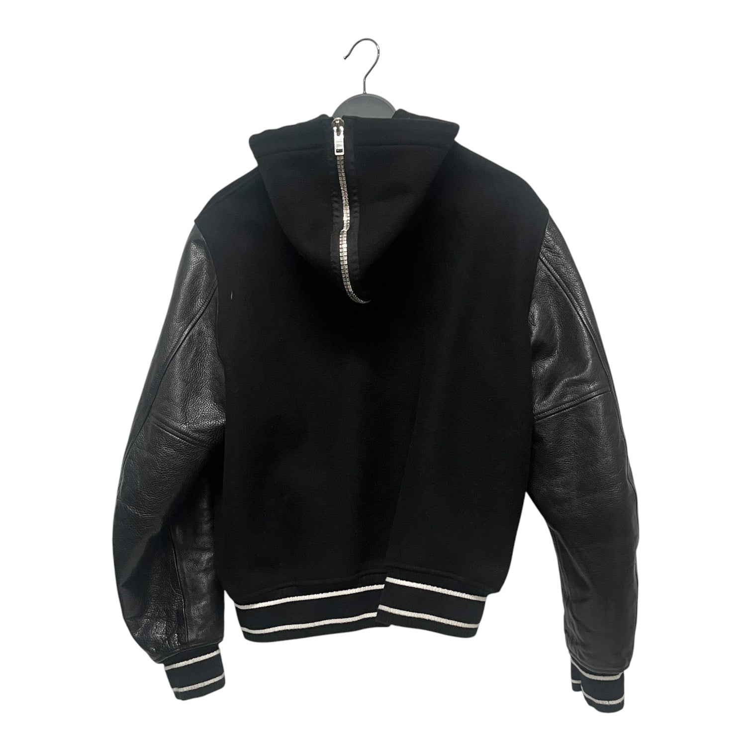 GIVENCHY/Jacket/48/Wool/BLK/HOODED VARSITY view 2